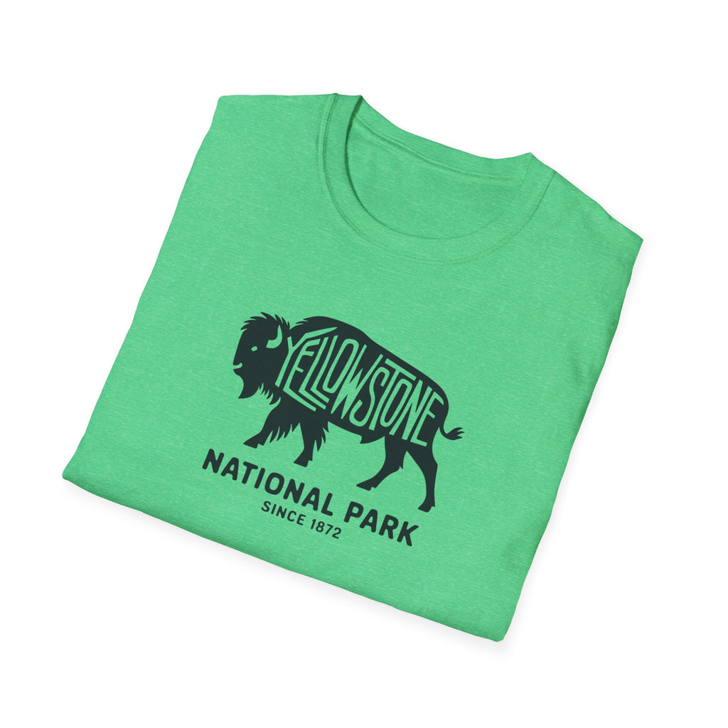 Yellowstone National Park Unisex T-Shirt, Nature Lover Gift, Adventure Tee, Travel Apparel, Eco-Friendly Fashion