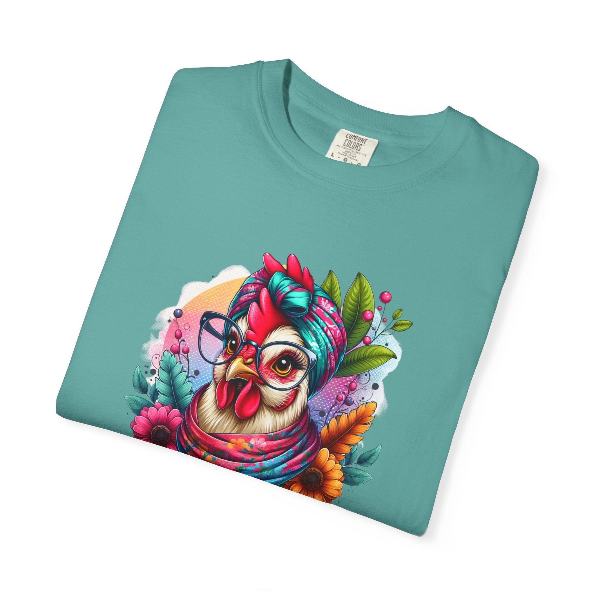 Personalized Chicken Lady T-shirt, Pet Chicken T-Shirt, Backyard Chickens