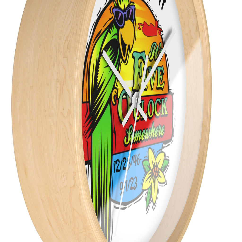 Jimmy Buffett, 5 O'Clock Somewhere, Wall Clock