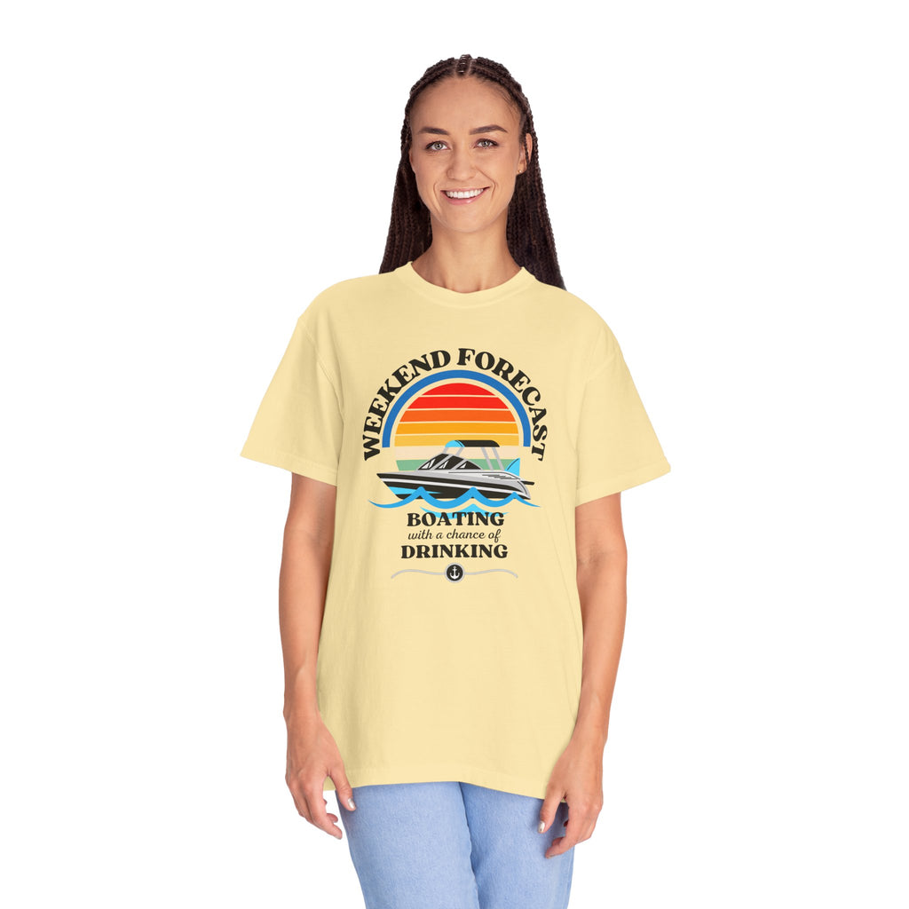 Weekend Boating Forecast, Unisex T-Shirt