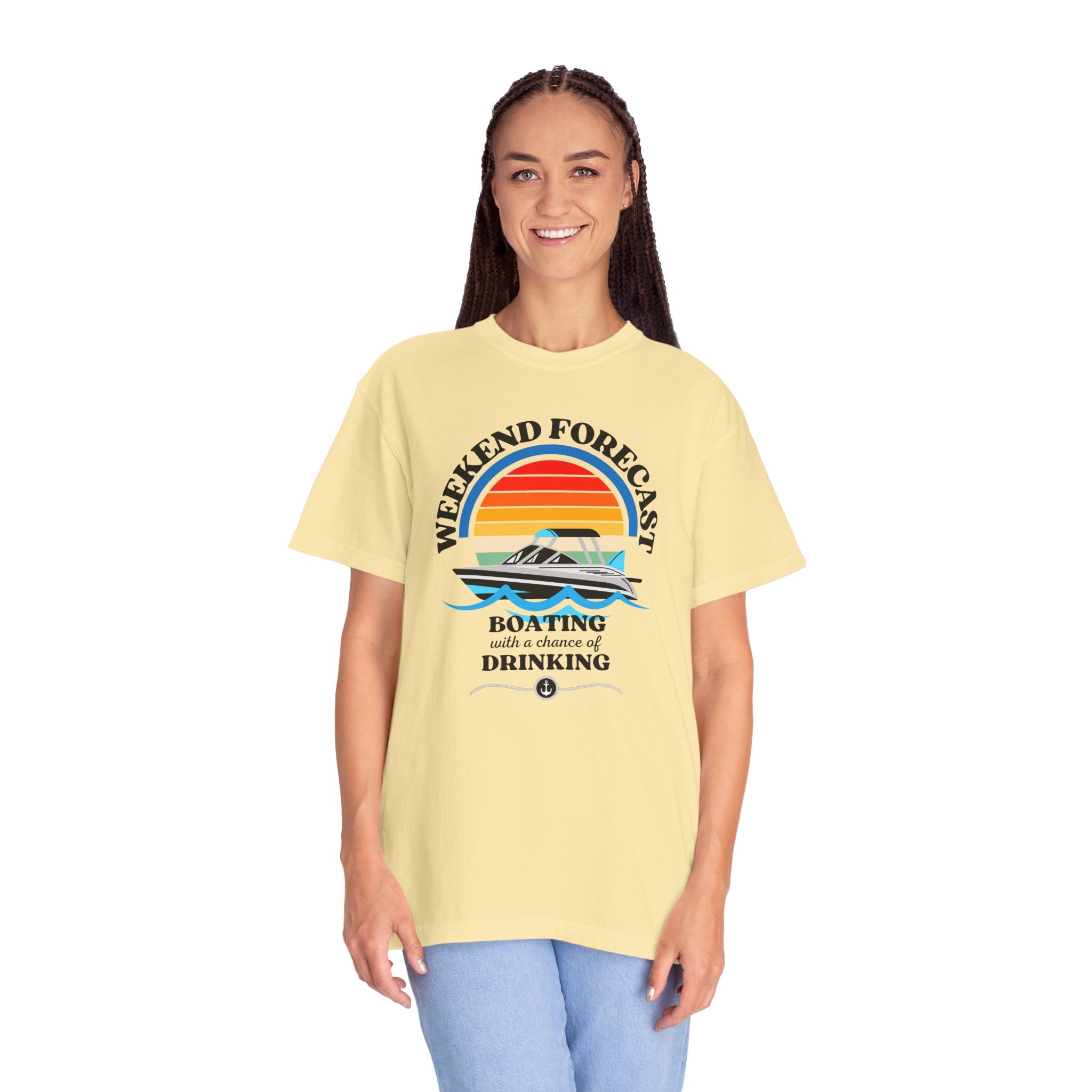 Weekend Boating Forecast, Unisex T-Shirt