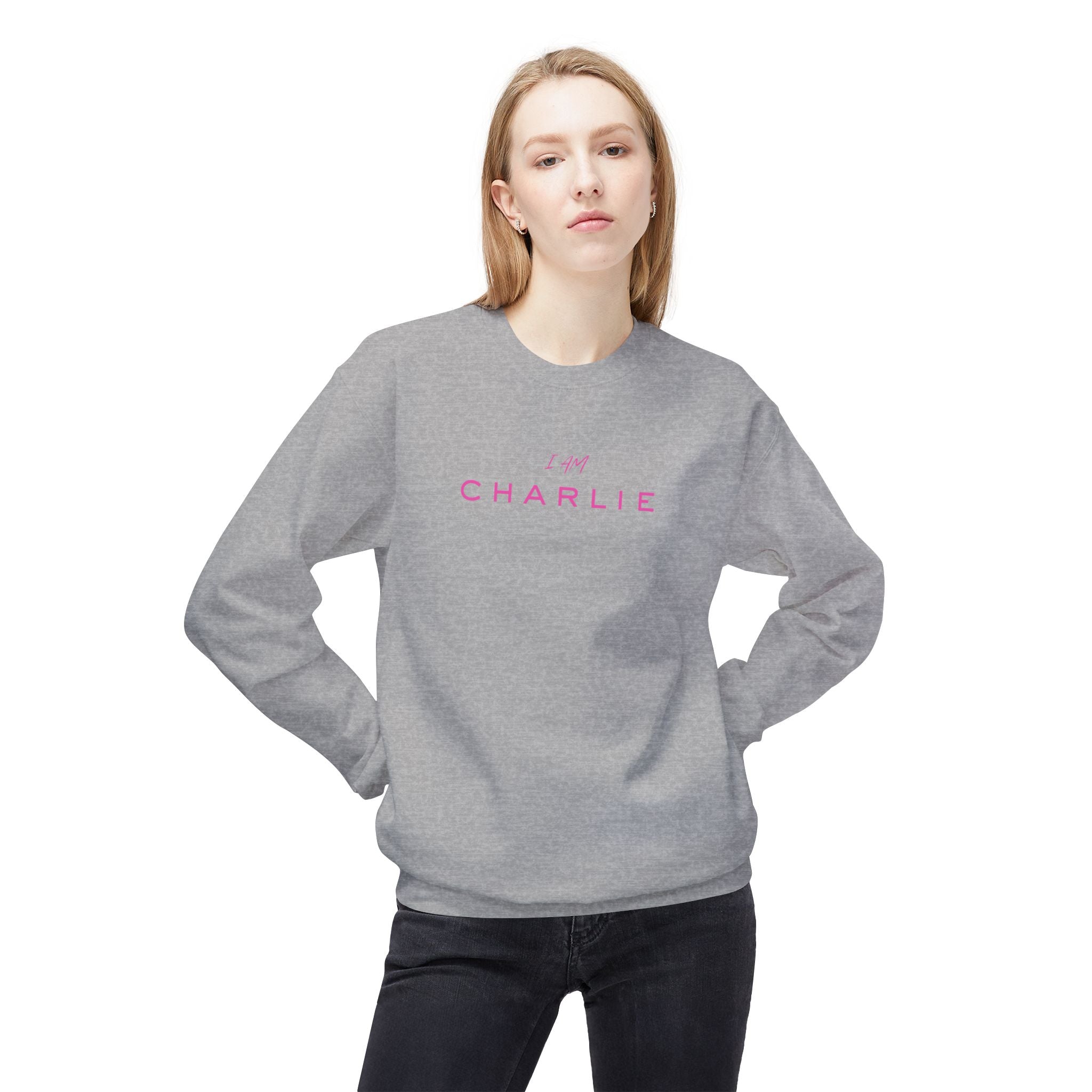 I AM CHARLIE Women's Softstyle Sweatshirt, TPUSA Sweatshirt