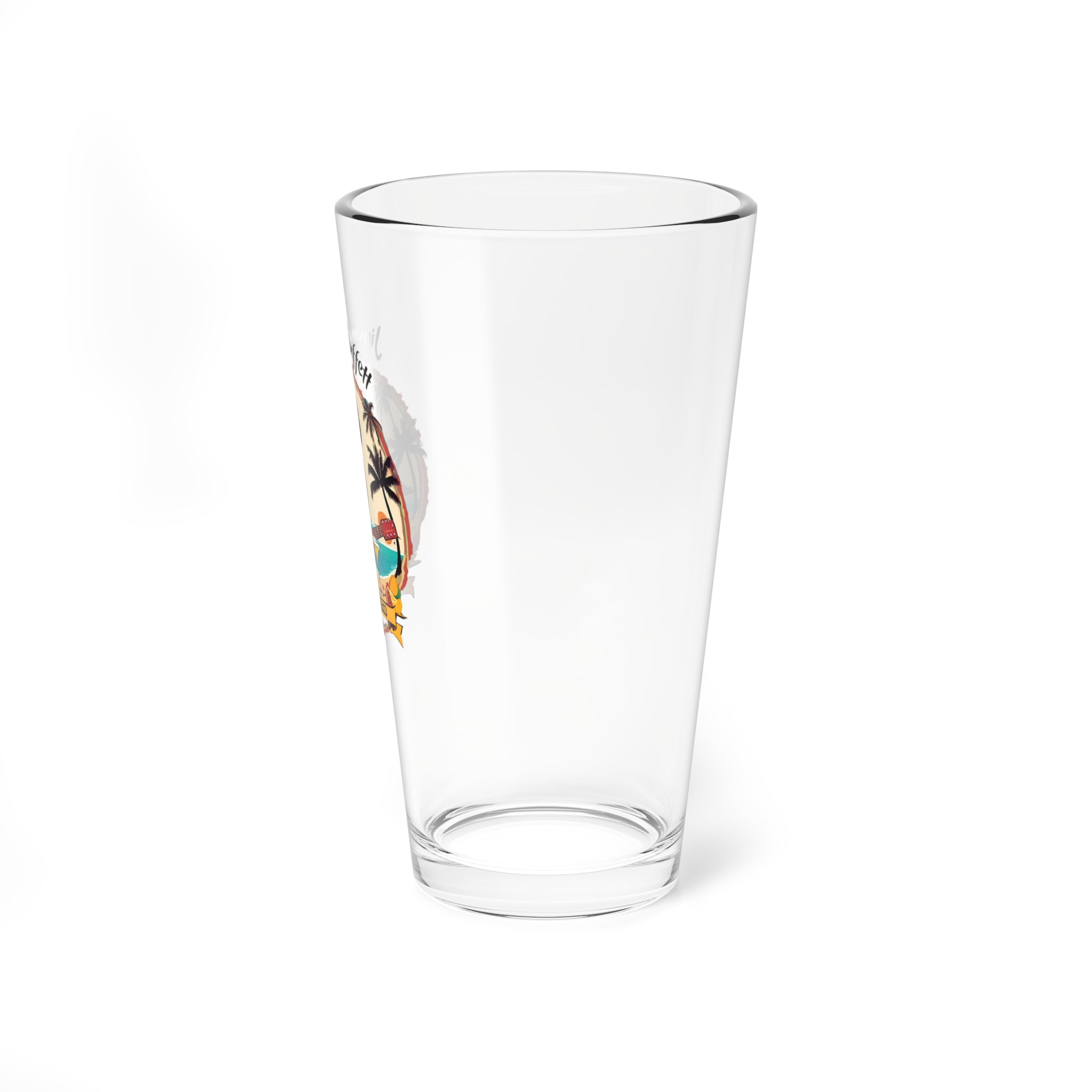 Jimmy Buffett  Commemorative Beverage Glass, 16oz