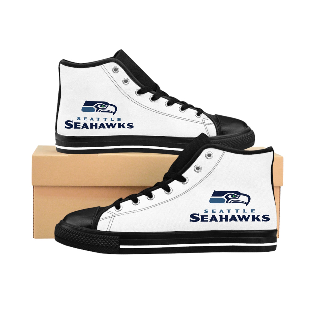 Men's Seahawks Classic Hi-Top Sneakers