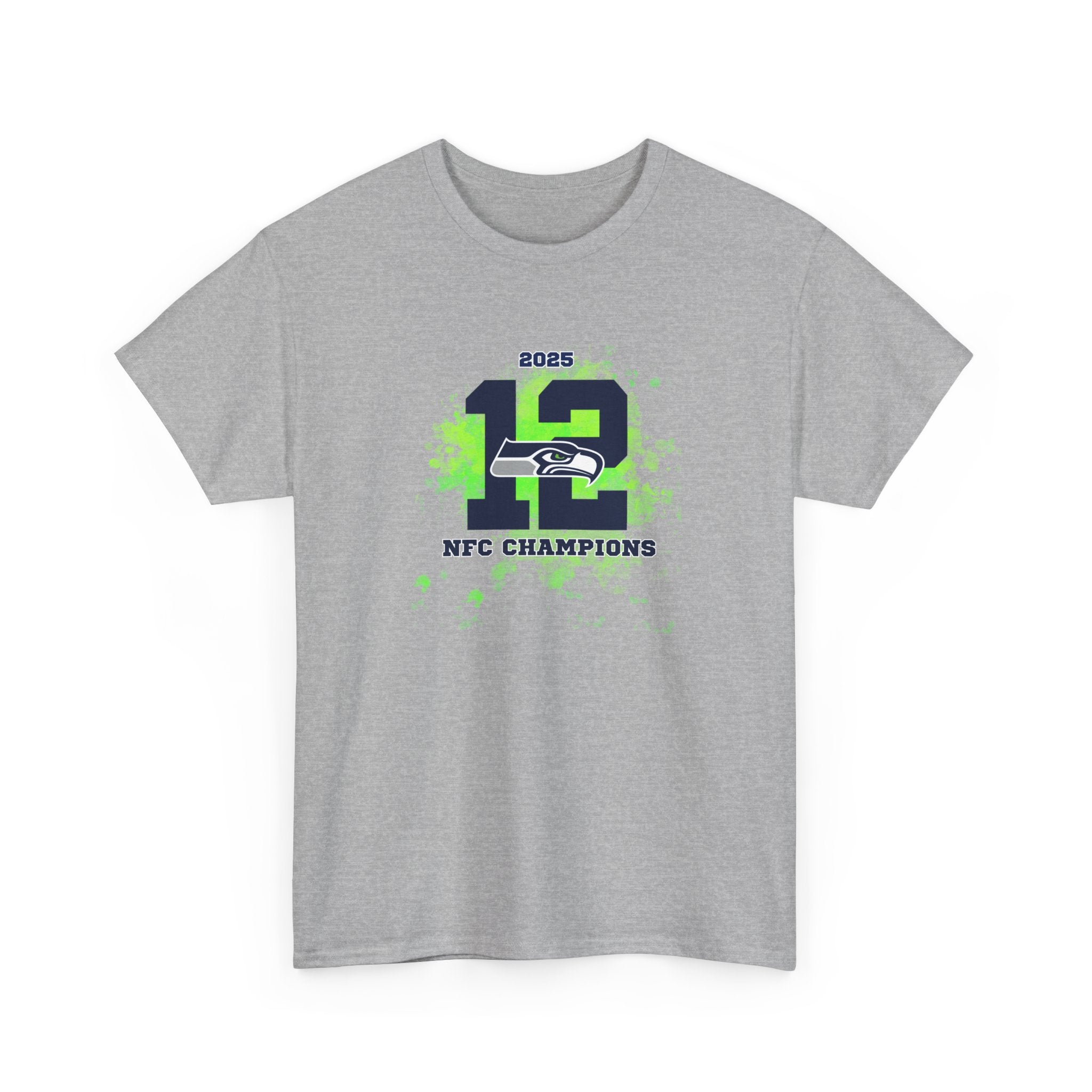 12th Man NFC Champions Seahawks Seahawks T-Shirt S-5XL