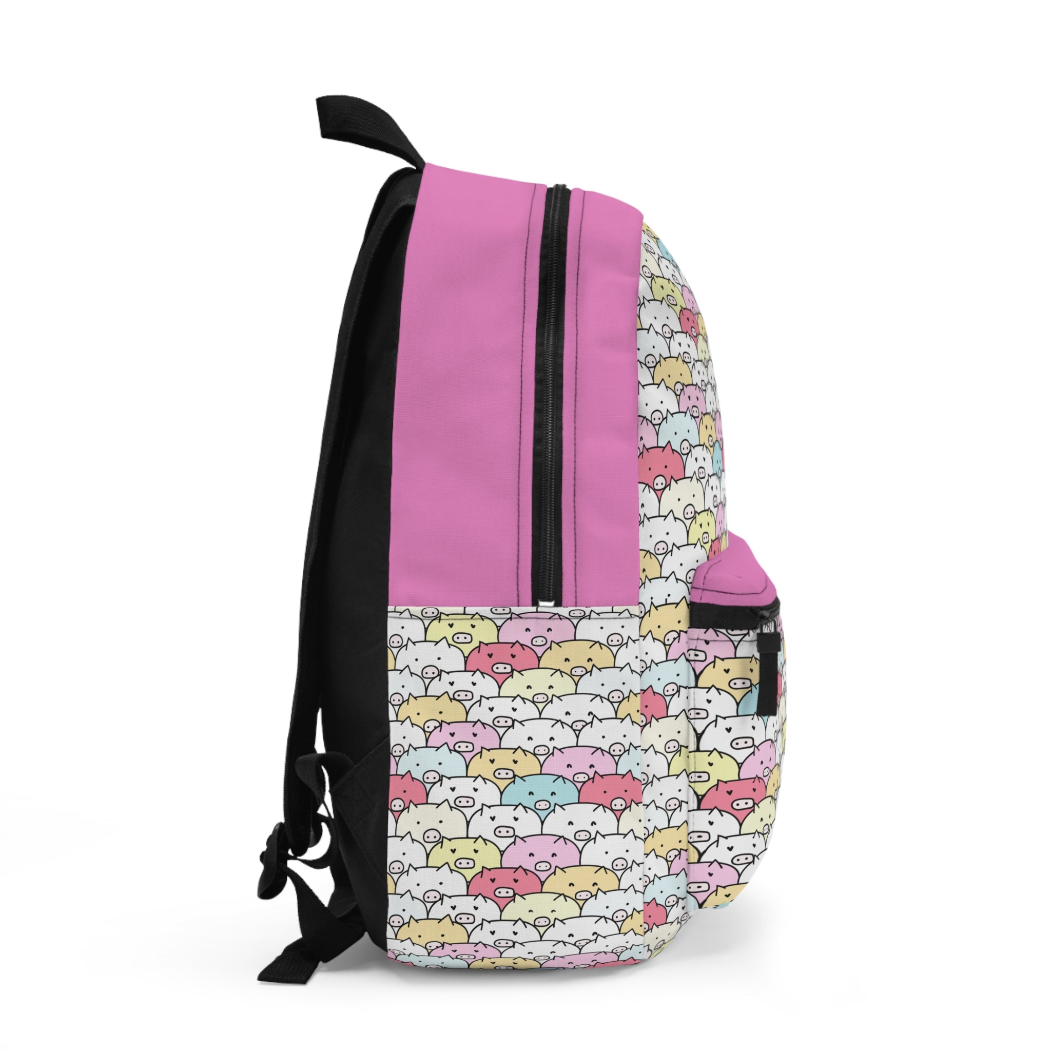 Piggy Print Backpack,  Large Backpack, Free Personalization
