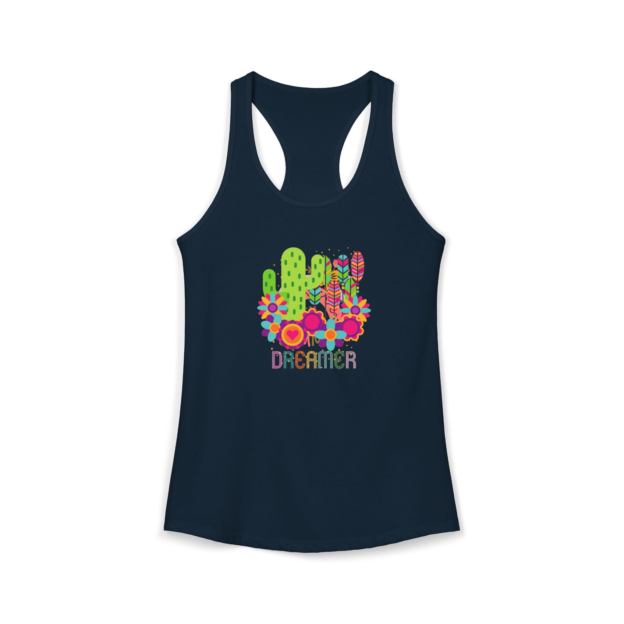 Cactus Dreamer, Women's Racerback Tank