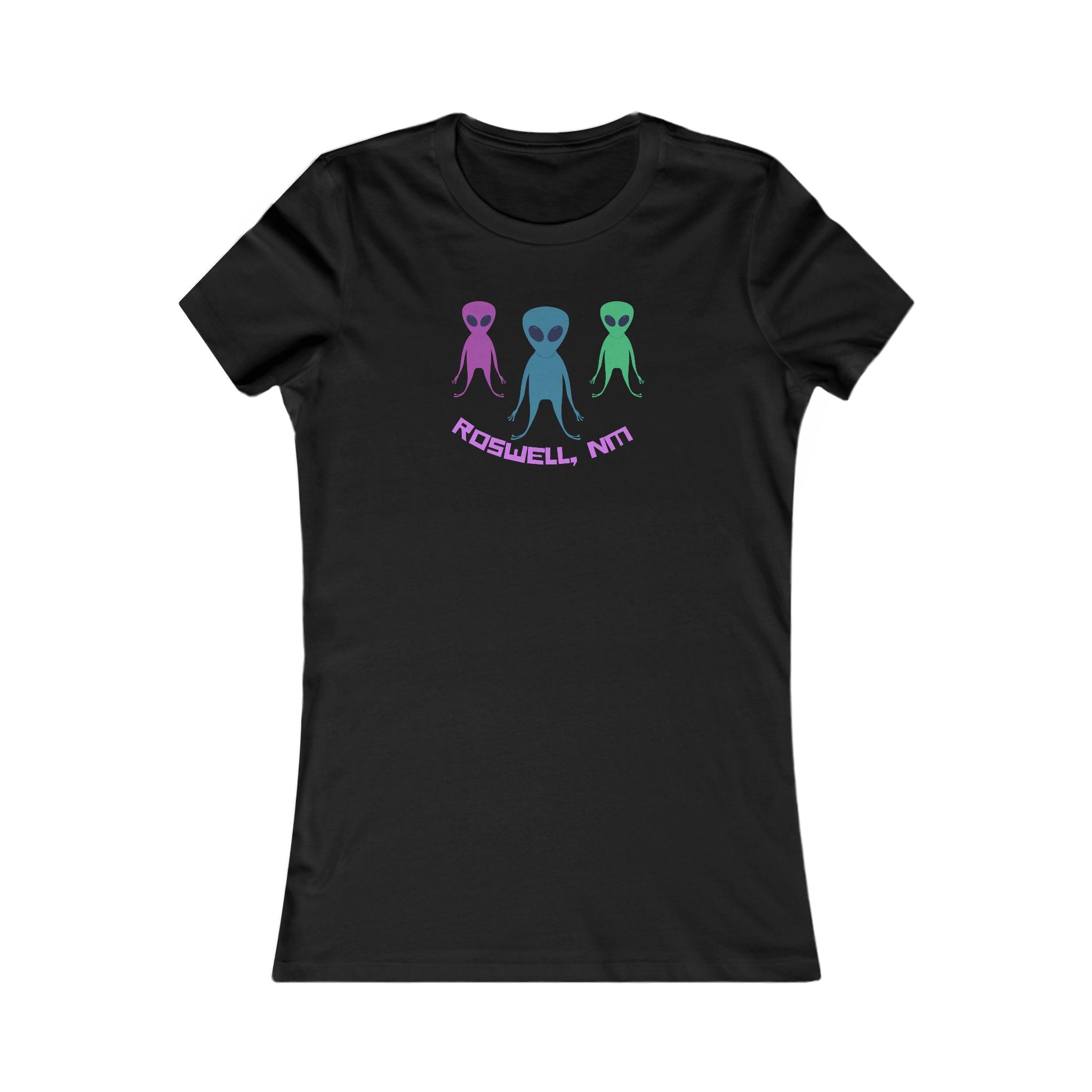Alien Vibes Tee - Roswell NM, Fun Graphic T-Shirt, Sci-Fi Gift, Casual Wear, Geek Culture