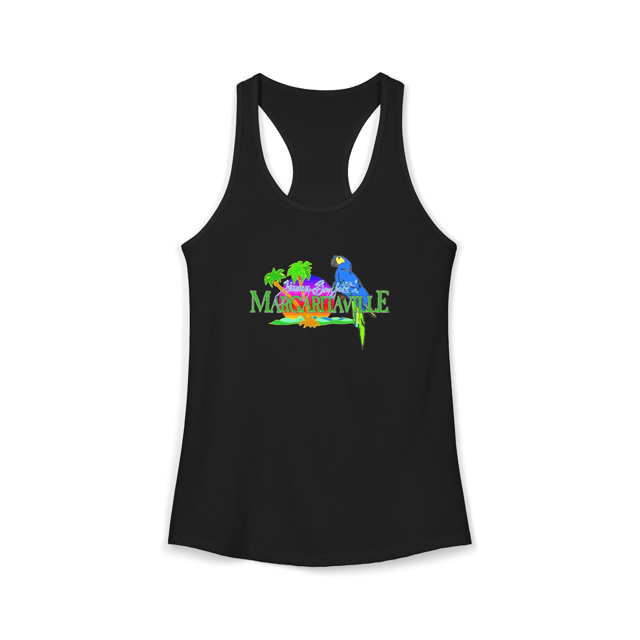 Margaritaville Racerback Tank Top - Paradise Vibe, Summer Essentials, Beachwear, Vacation Outfit, Resort Wear