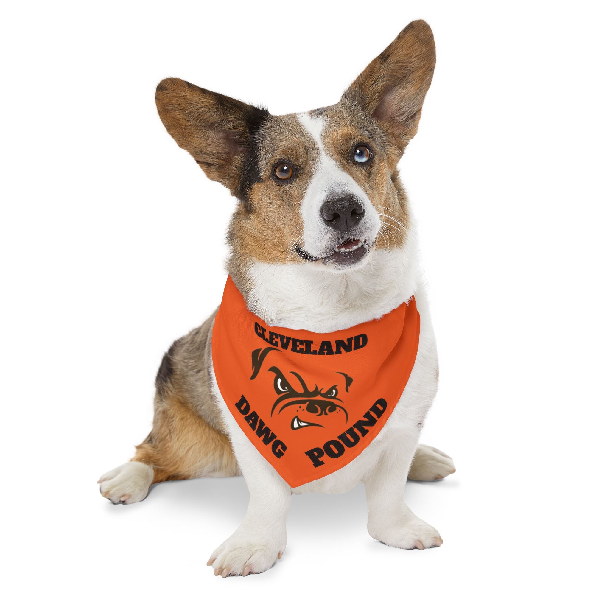 Cleveland DAWG POUND  Bandana w/ Collar