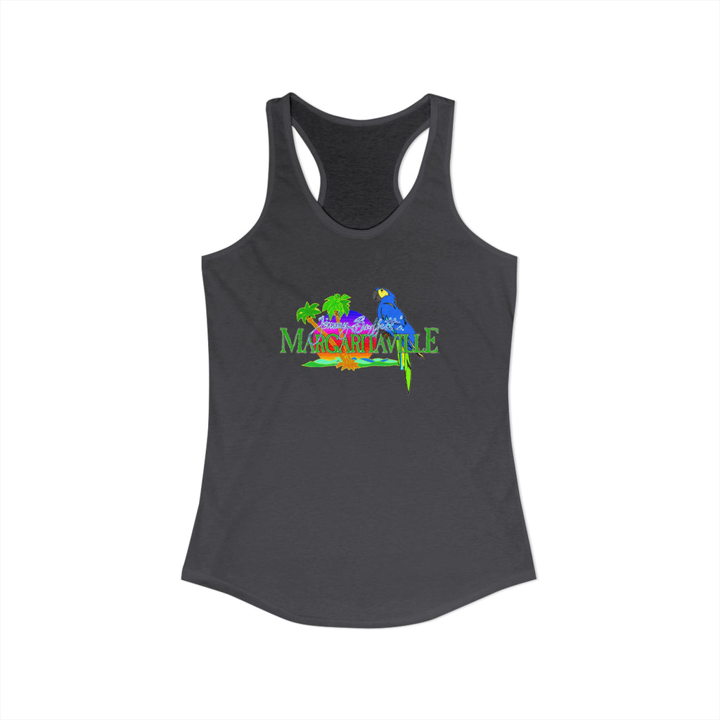 Margaritaville Racerback Tank Top - Paradise Vibe, Summer Essentials, Beachwear, Vacation Outfit, Resort Wear