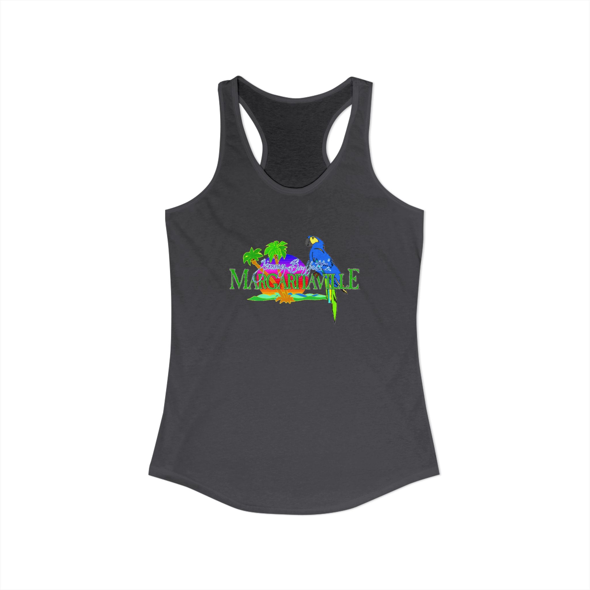 Margaritaville Racerback Tank Top - Paradise Vibe, Summer Essentials, Beachwear, Vacation Outfit, Resort Wear