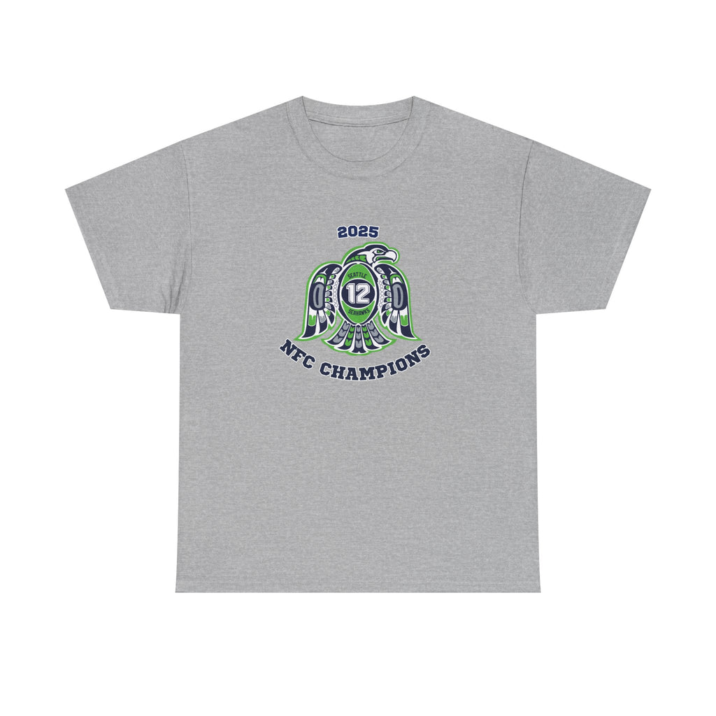 2025 NFC 12th Man Champions Seahawks Seahawks T-Shirt S-5XL