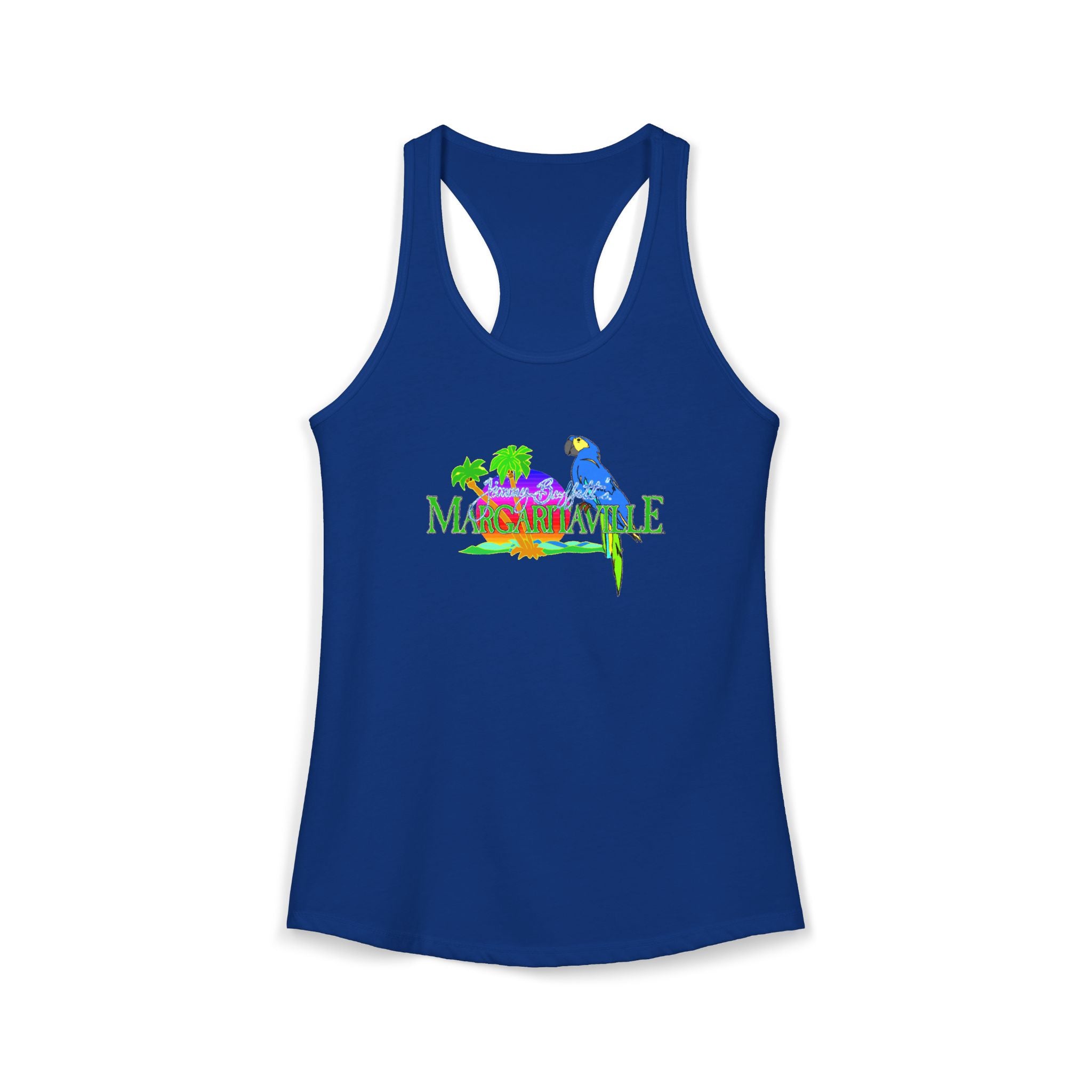 Margaritaville Racerback Tank Top - Paradise Vibe, Summer Essentials, Beachwear, Vacation Outfit, Resort Wear