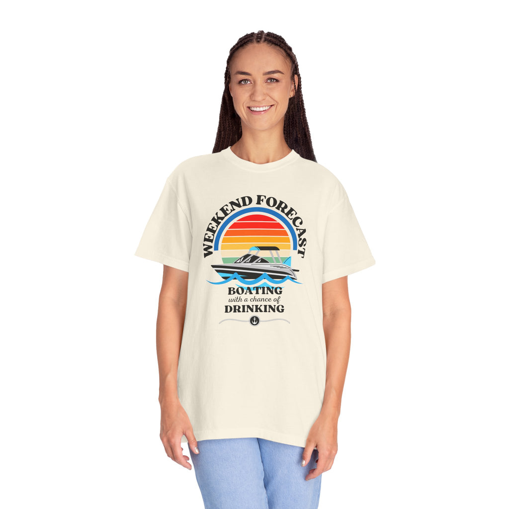 Weekend Boating Forecast, Unisex T-Shirt
