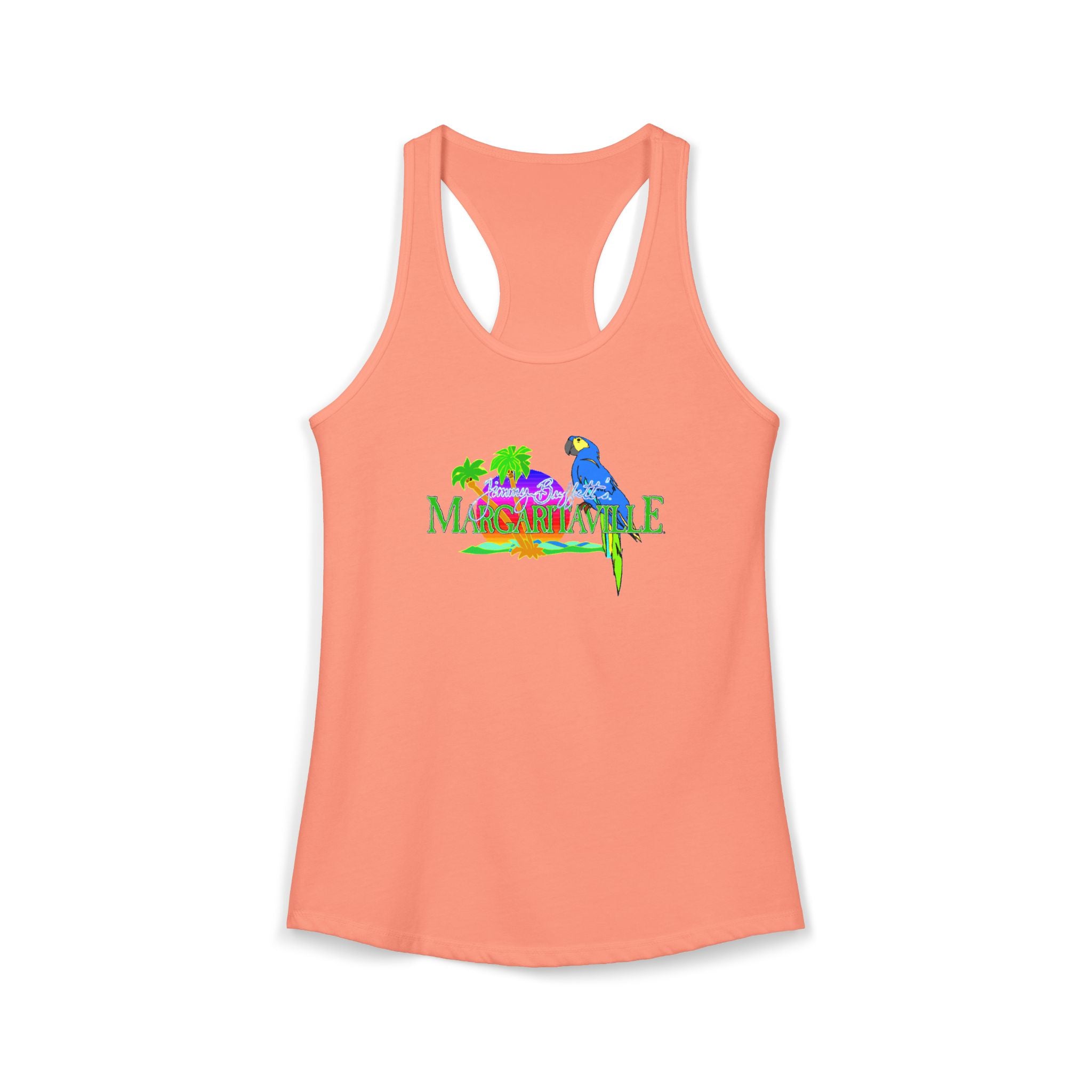 Margaritaville Racerback Tank Top - Paradise Vibe, Summer Essentials, Beachwear, Vacation Outfit, Resort Wear