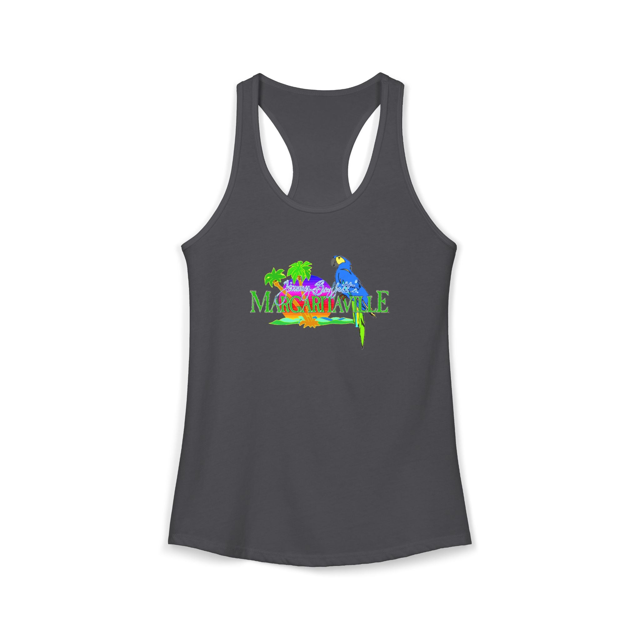 Margaritaville Racerback Tank Top - Paradise Vibe, Summer Essentials, Beachwear, Vacation Outfit, Resort Wear