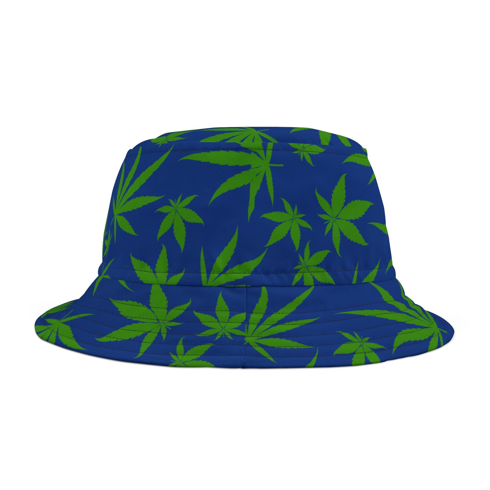 Marijuana Bucket Hat, Summer Sun Hat, Weed Bucket Hat,  Sun Shade Hat