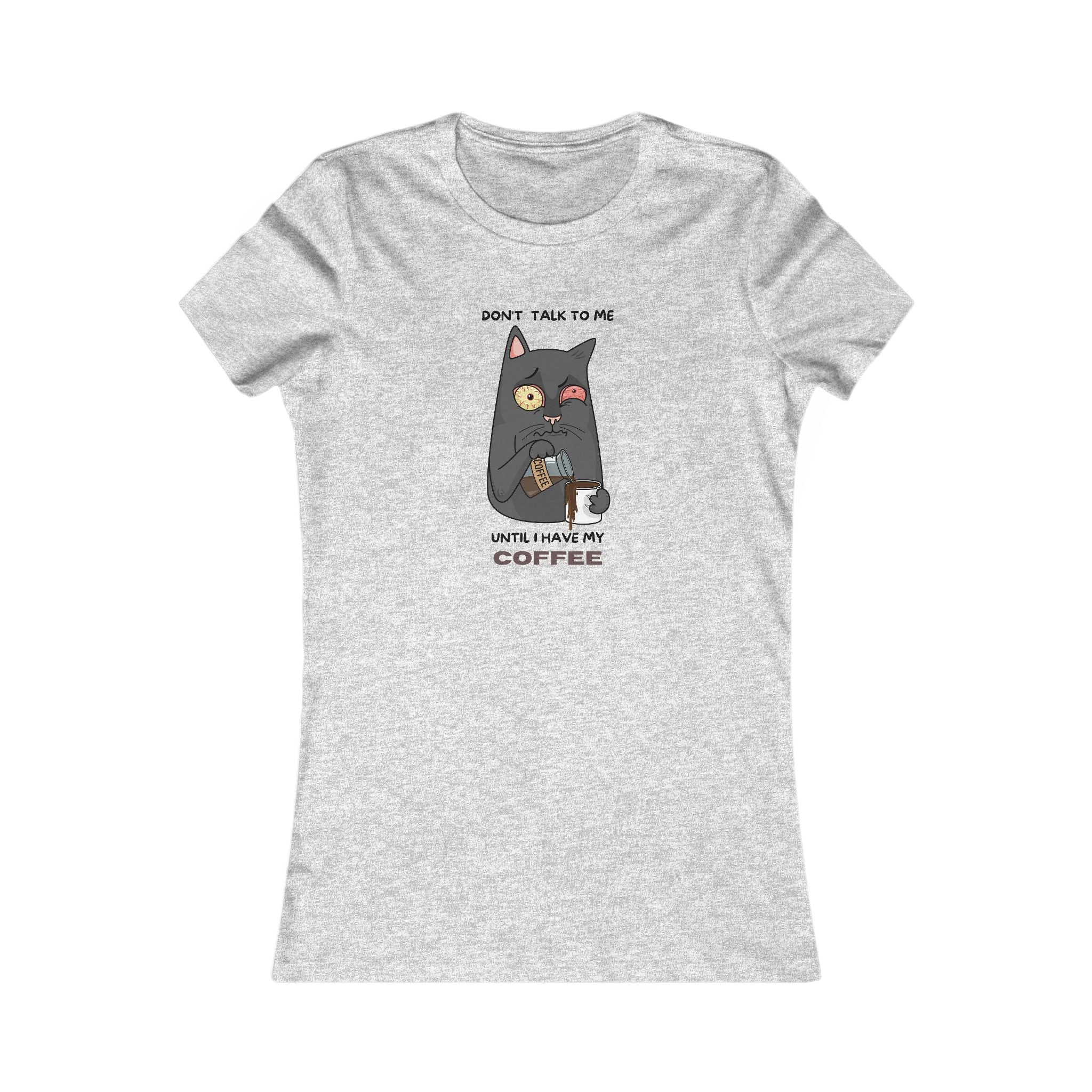 Coffee Cat, Women's Favorite Tee