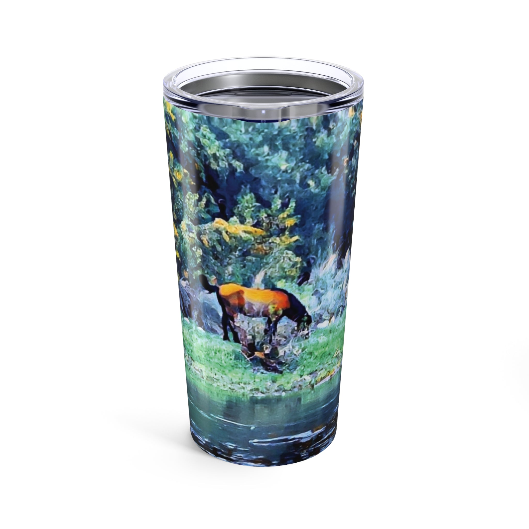 Wild Horse Painting. Tumbler 20oz