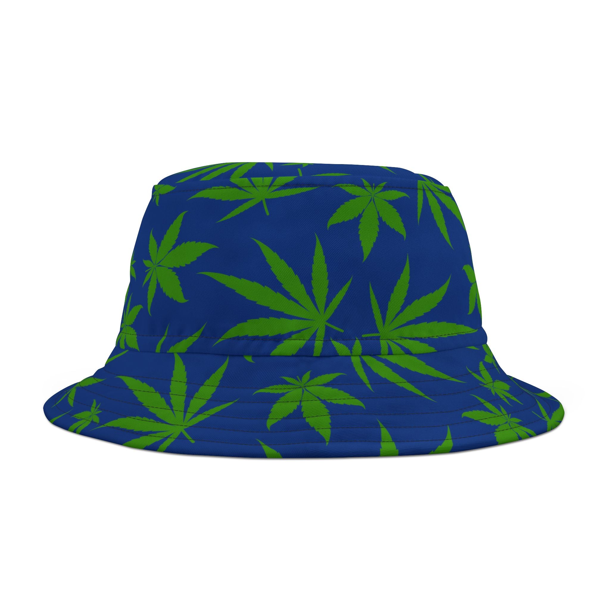 Marijuana Bucket Hat, Summer Sun Hat, Weed Bucket Hat,  Sun Shade Hat