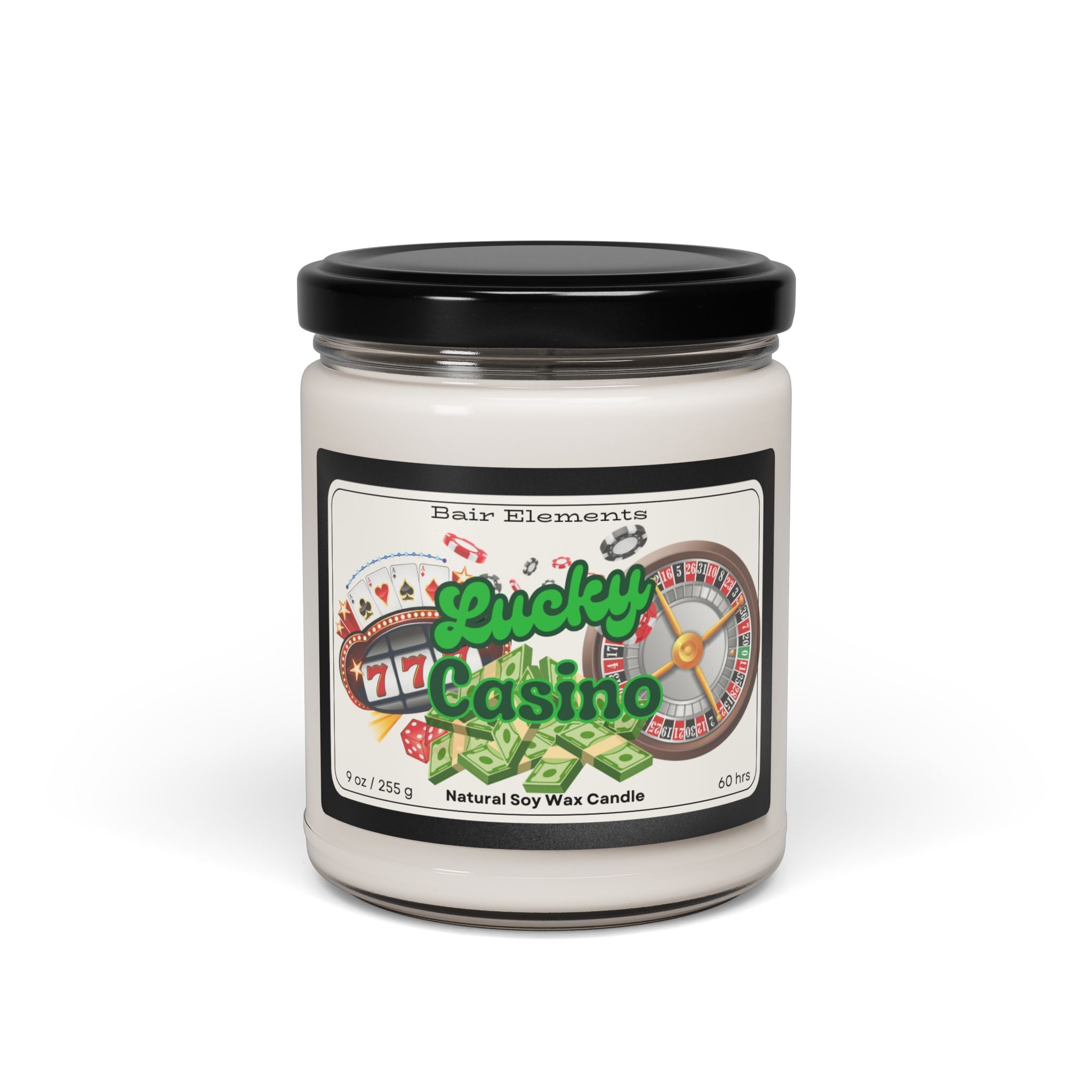 Lucky Casino, Scented Soy Candles, 9oz