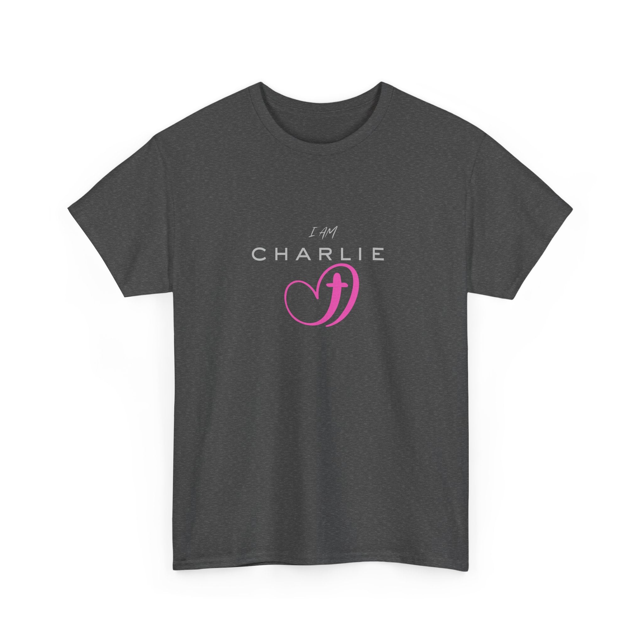 Inspirational Faith Unisex Tee, I AM CHARLIE T-Shirt, Turning Point Shirt, Men's Women's Tee, Religious Top