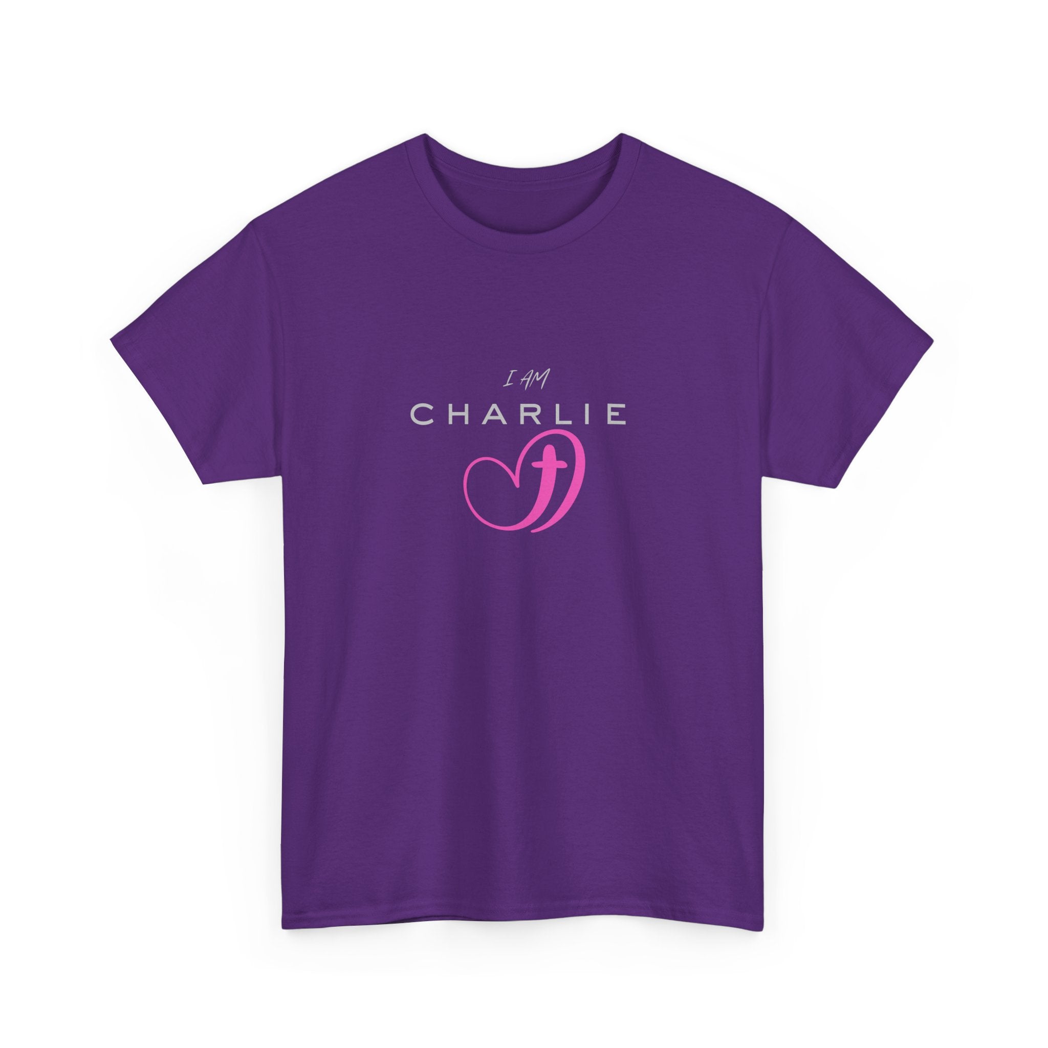 Inspirational Faith Unisex Tee, I AM CHARLIE T-Shirt, Turning Point Shirt, Men's Women's Tee, Religious Top