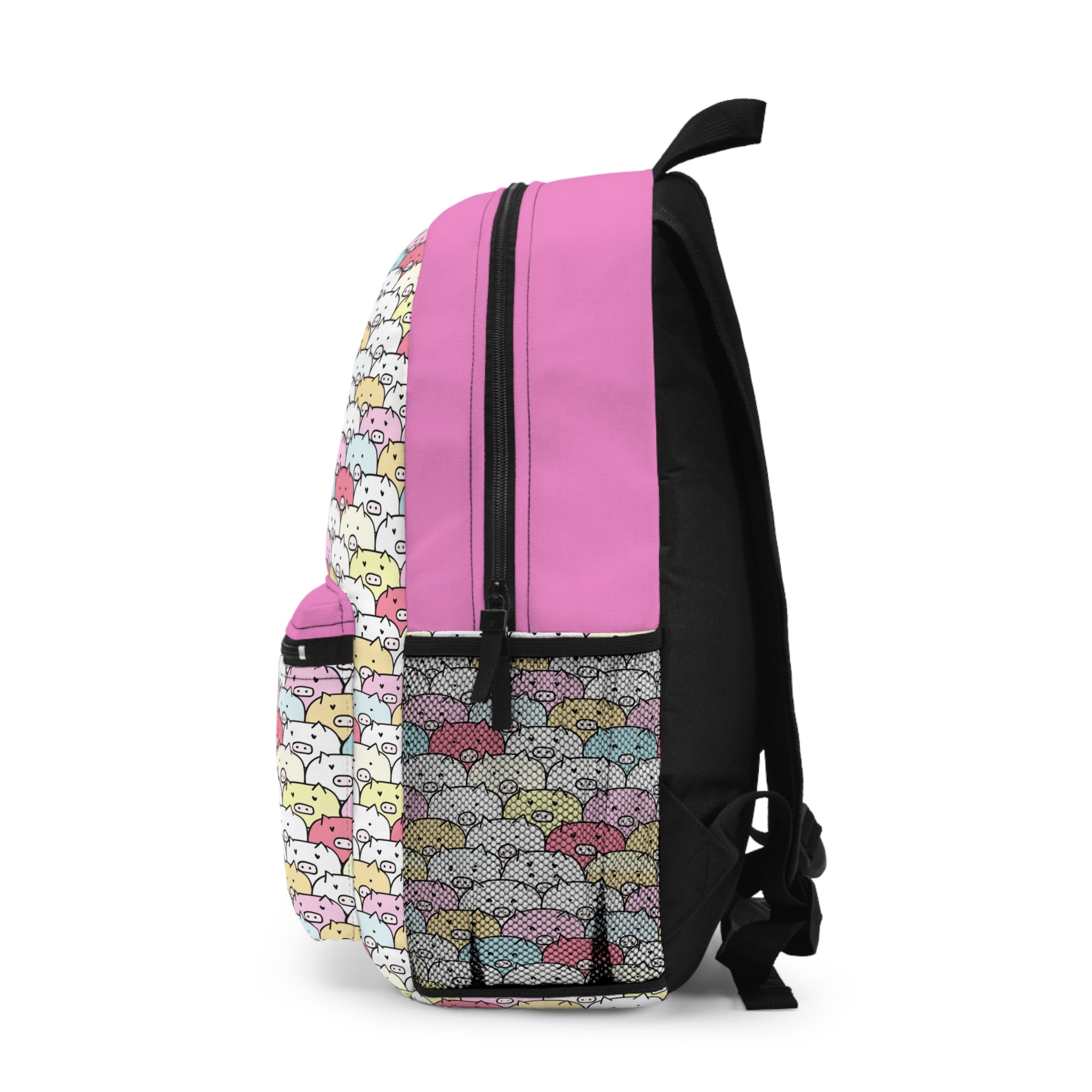 Piggy Print Backpack,  Large Backpack, Free Personalization
