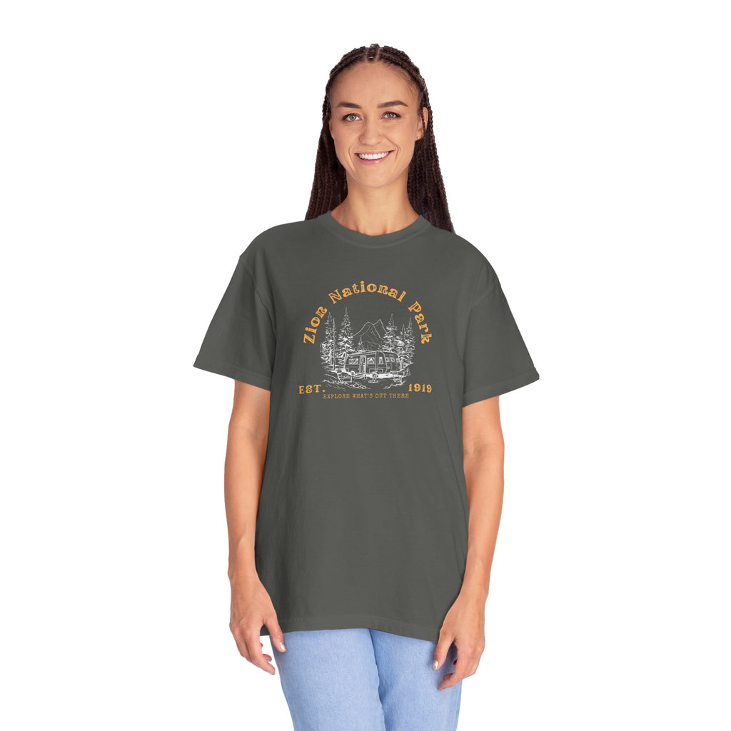 Zion National Park, RV Camping, Unisex T-shirt