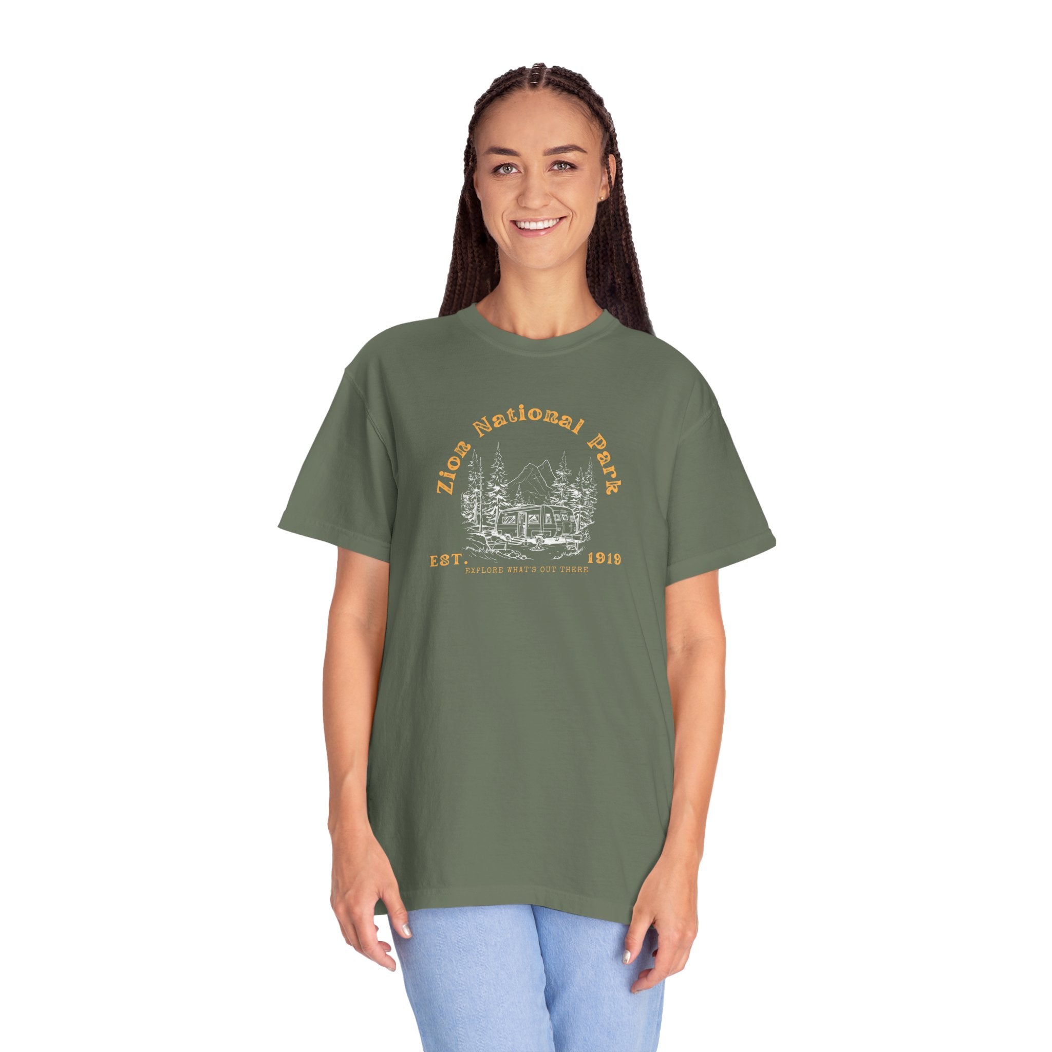 Zion National Park, RV Camping, Unisex T-shirt