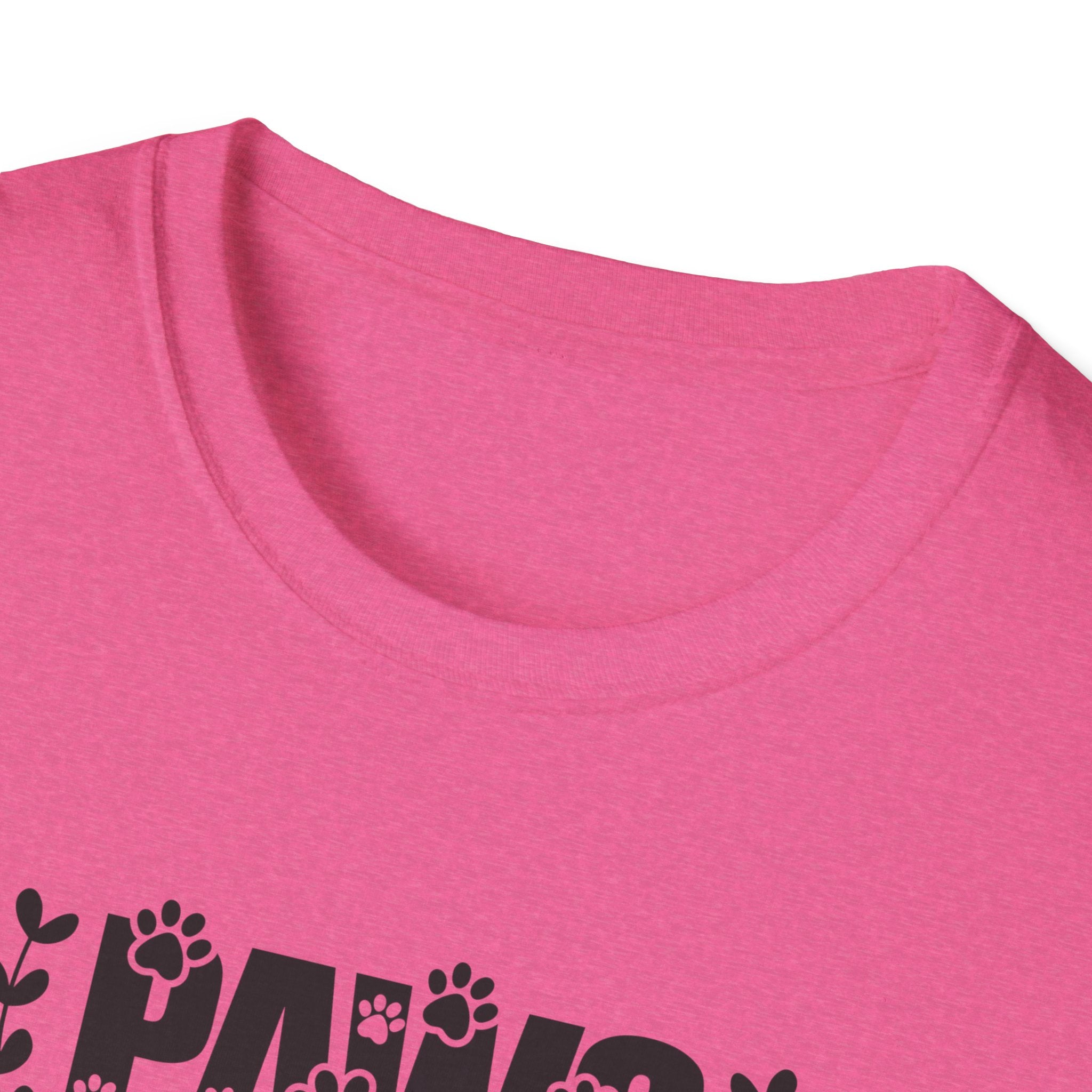 Paw Print T-Shirt - "Paws and Enjoy the Little Things", Pet Lover Gift, Animal Theme Apparel, Dog Owner Shirt, Cute Casual Tee