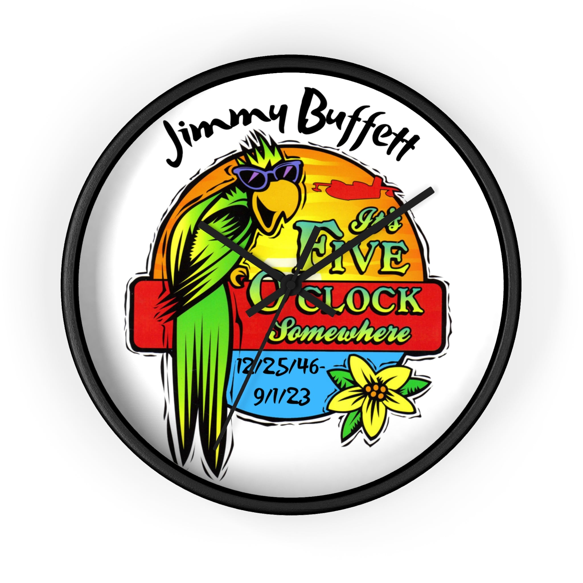 Jimmy Buffett, 5 O'Clock Somewhere, Wall Clock