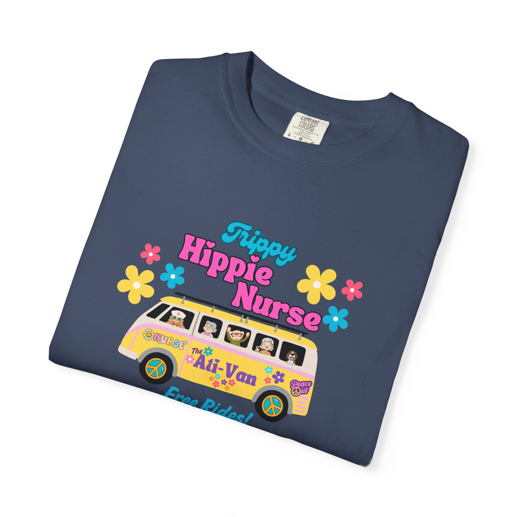 Trippy Hippie Nurse Unisex T-shirt, Funny Nurse Shirt