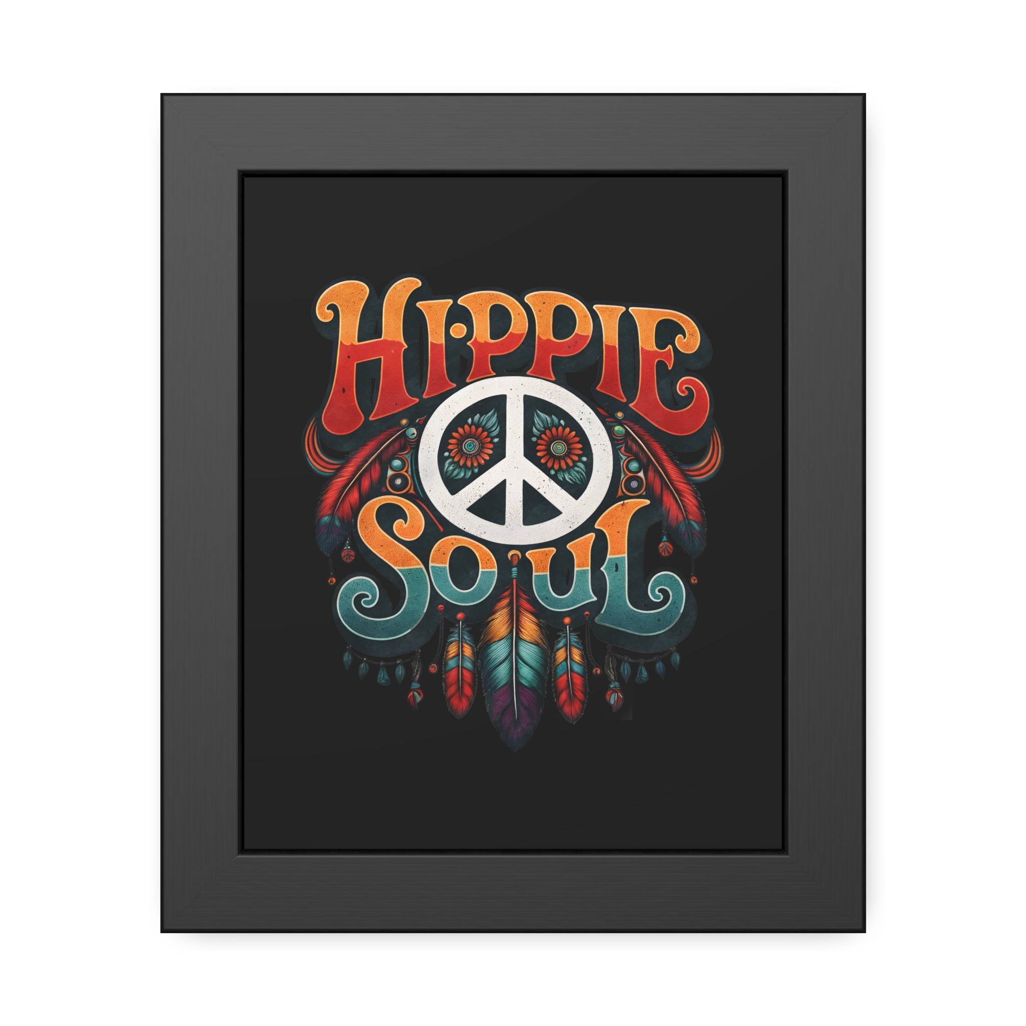 Hippie Soup, Framed Wall Art