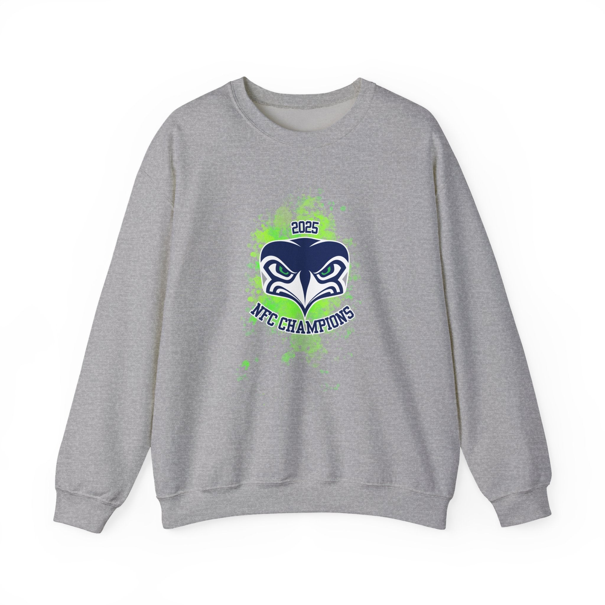 Seattle Seahawks NFC Champions 2025 Crewneck Sweatshirt