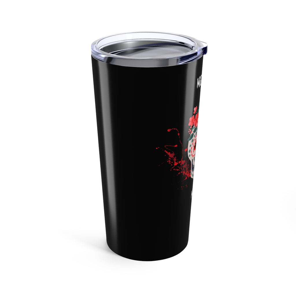 Nightshift Nurse Skull, Insulated Steel CoffeeTumbler 20oz
