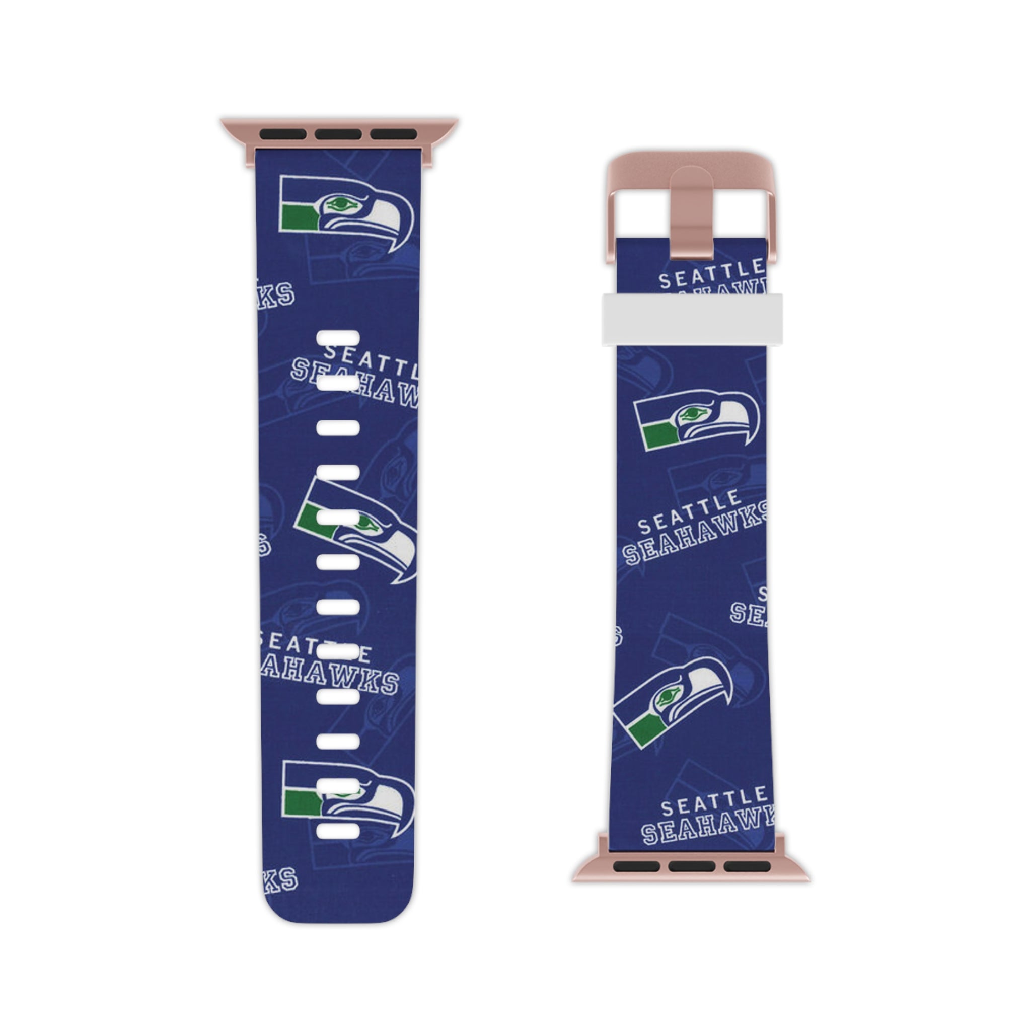 Seattle Seahawks Vinyl Watch Band for Apple Watch