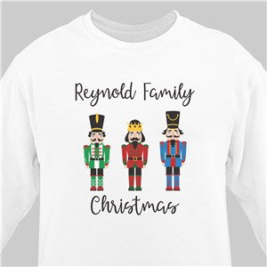 Personalized Christmas Nutcrackers Sweatshirt