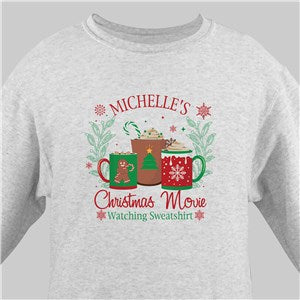 Personalized Assorted Christmas Mugs Sweatshirt