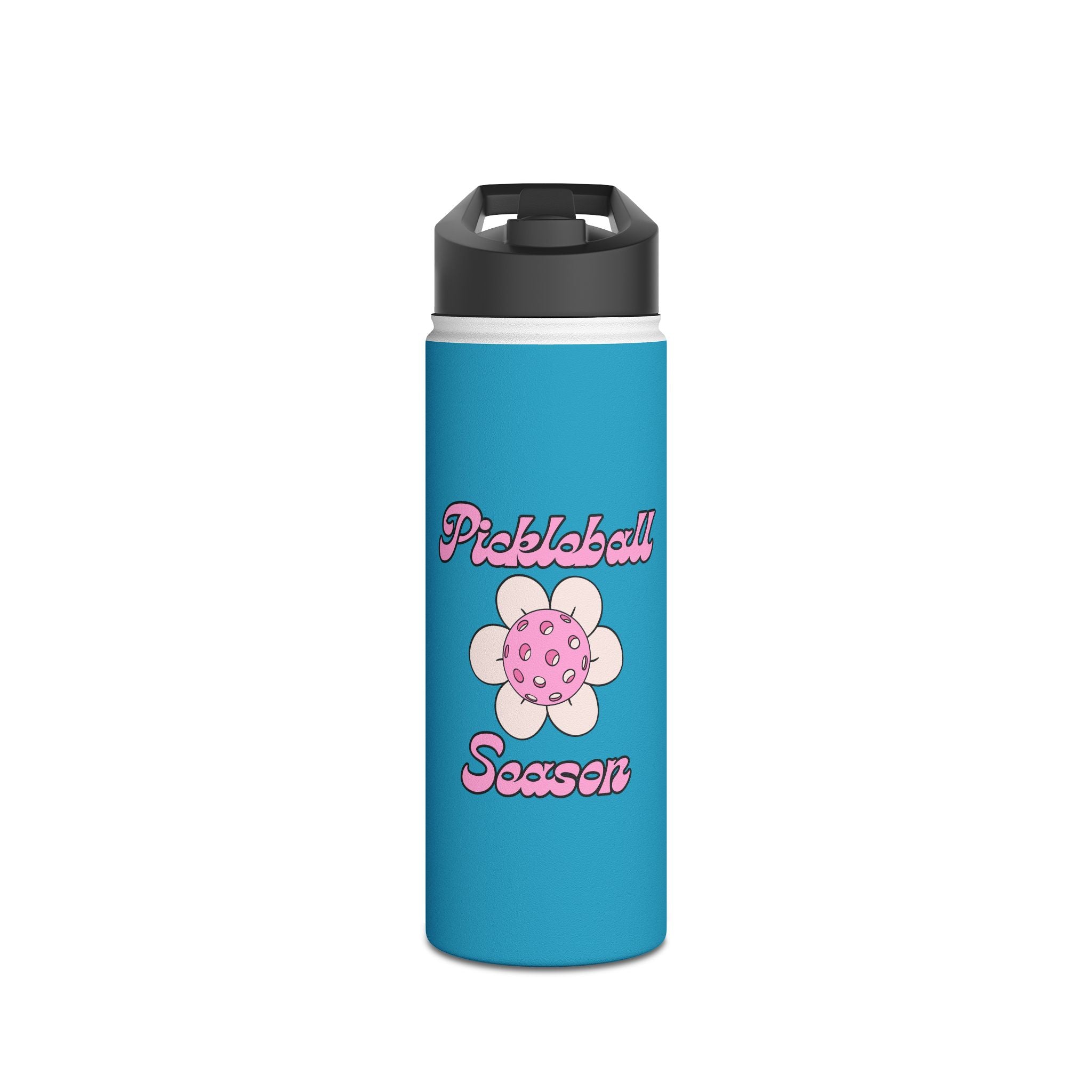 Pickleball Season Stainless Steel Water Bottle, 2 sizes