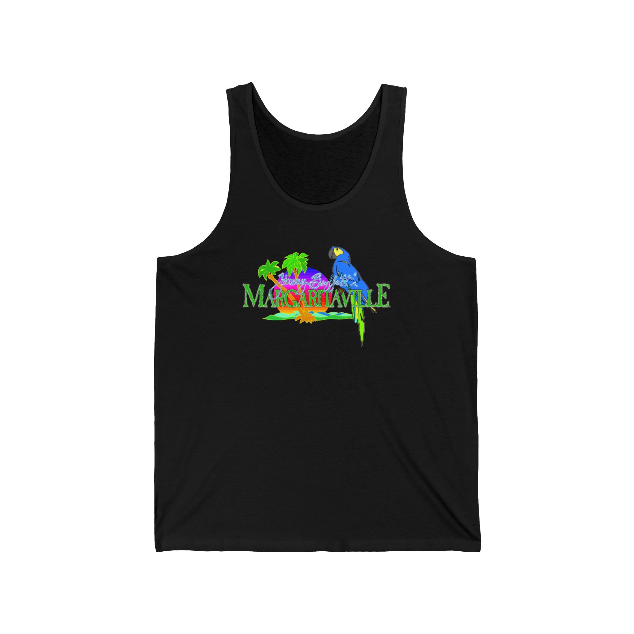 Margaritaville Unisex Jersey Tank - Beachwear, Summer Vibes, Casual Apparel, Vacation Outfit, Tropical Style