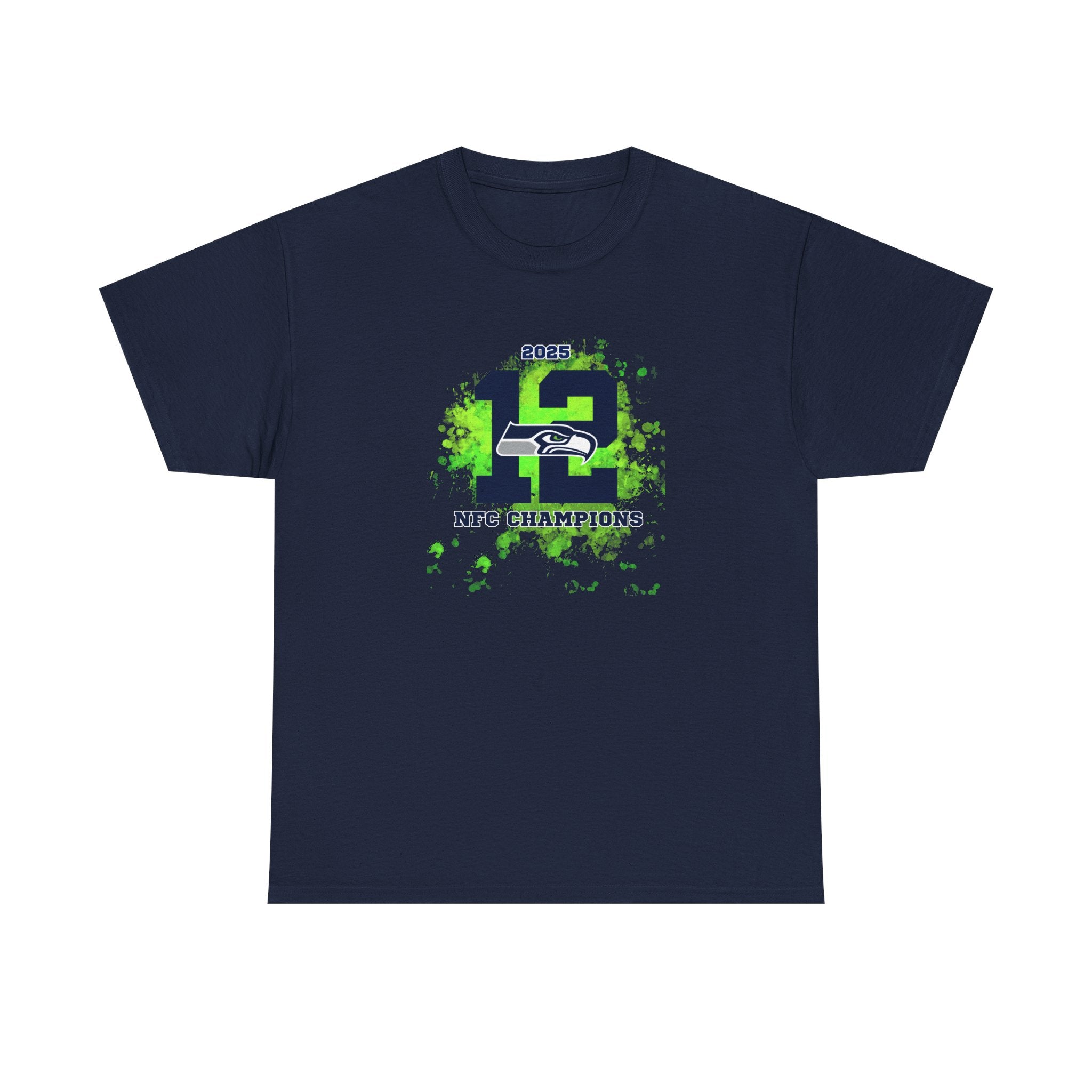 12th Man NFC Champions Seahawks Seahawks T-Shirt S-5XL