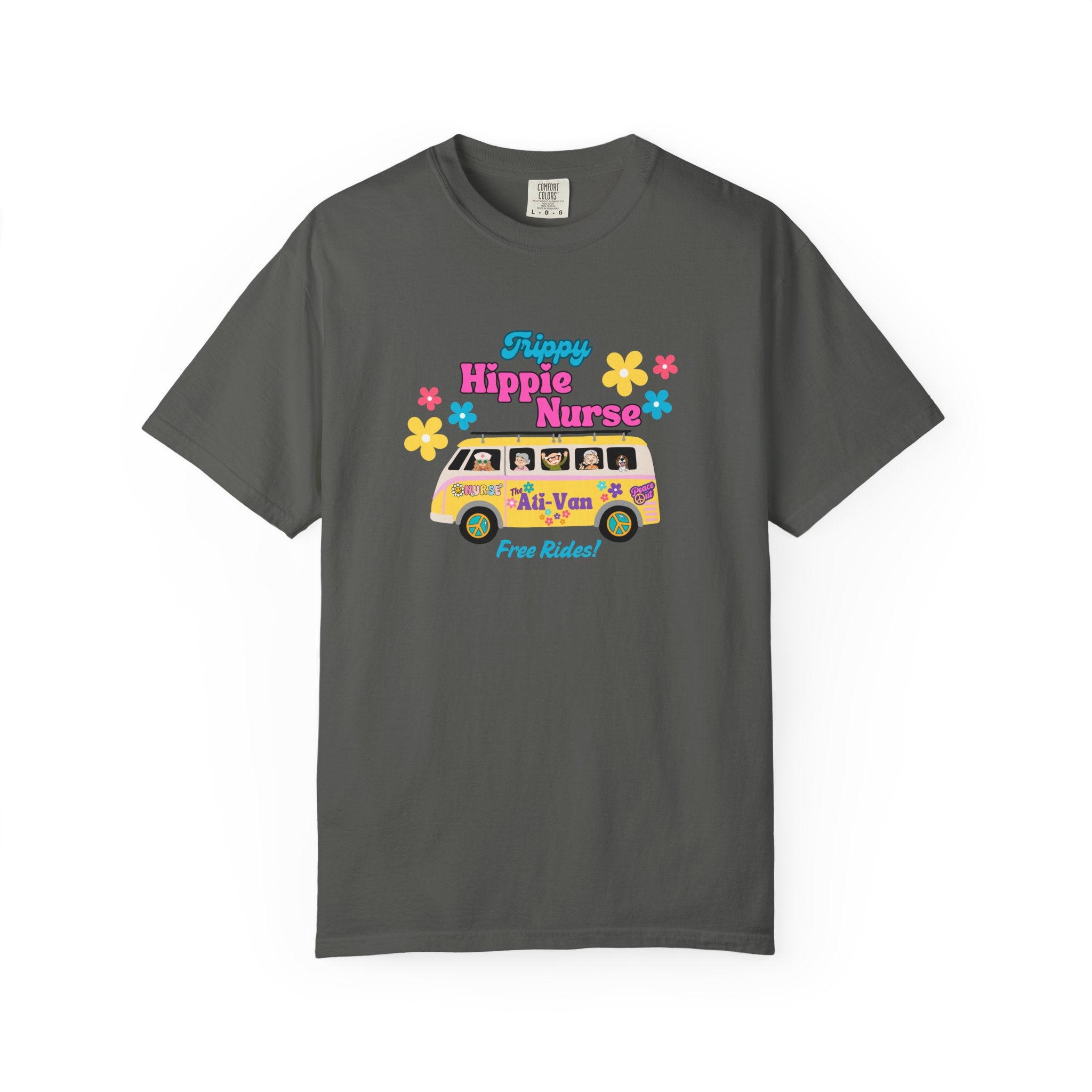 Trippy Hippie Nurse Unisex T-shirt, Funny Nurse Shirt