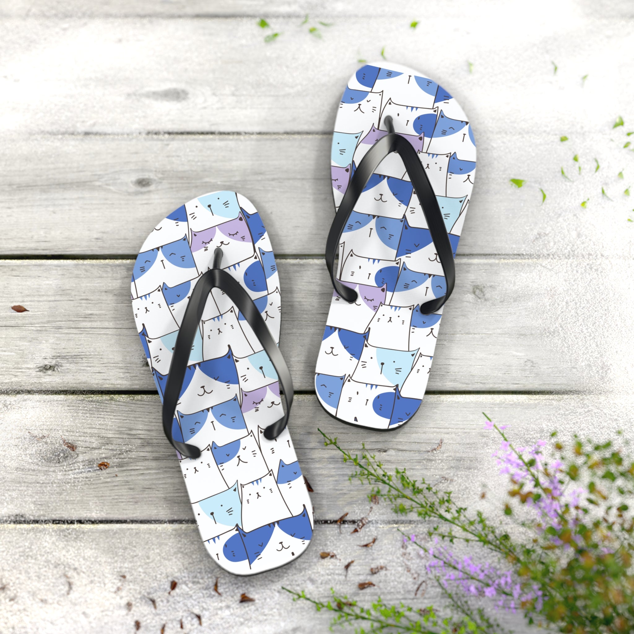 Blu Cats Flip Flops
