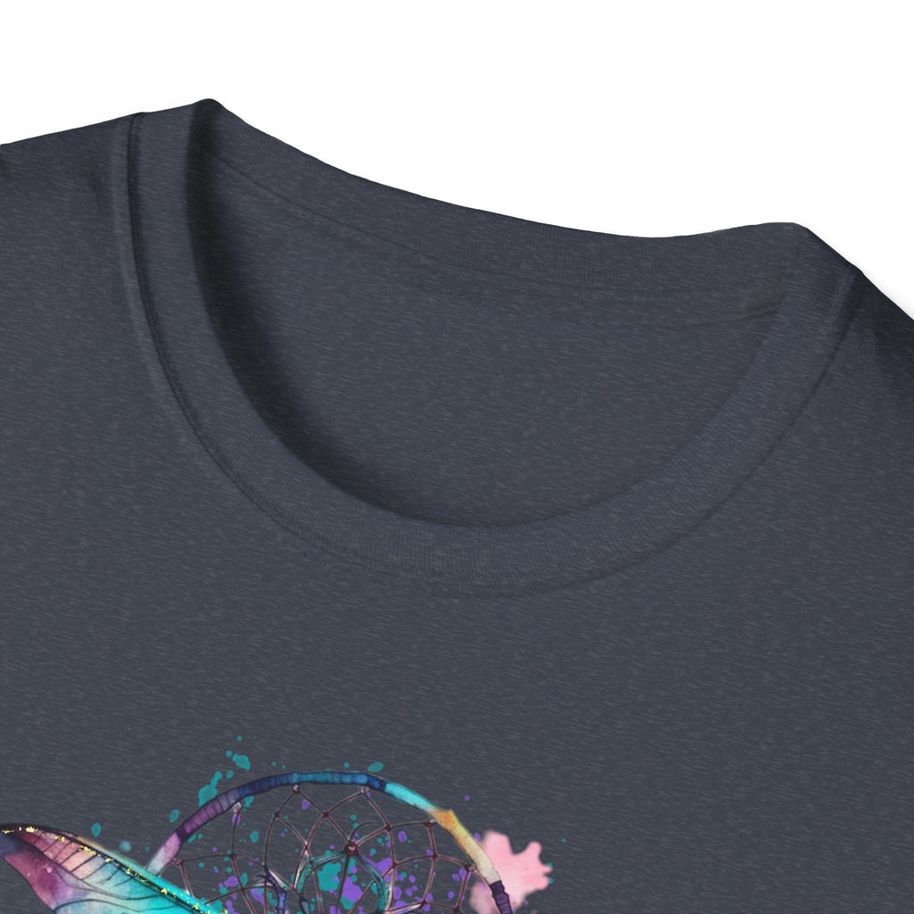 Dreamy Dragonfly T-Shirt, Bohemian Tee, Nature Lover Gift, Summer Outfit, Eco-friendly Apparel, Festival Wear, Unique Graphic Tee