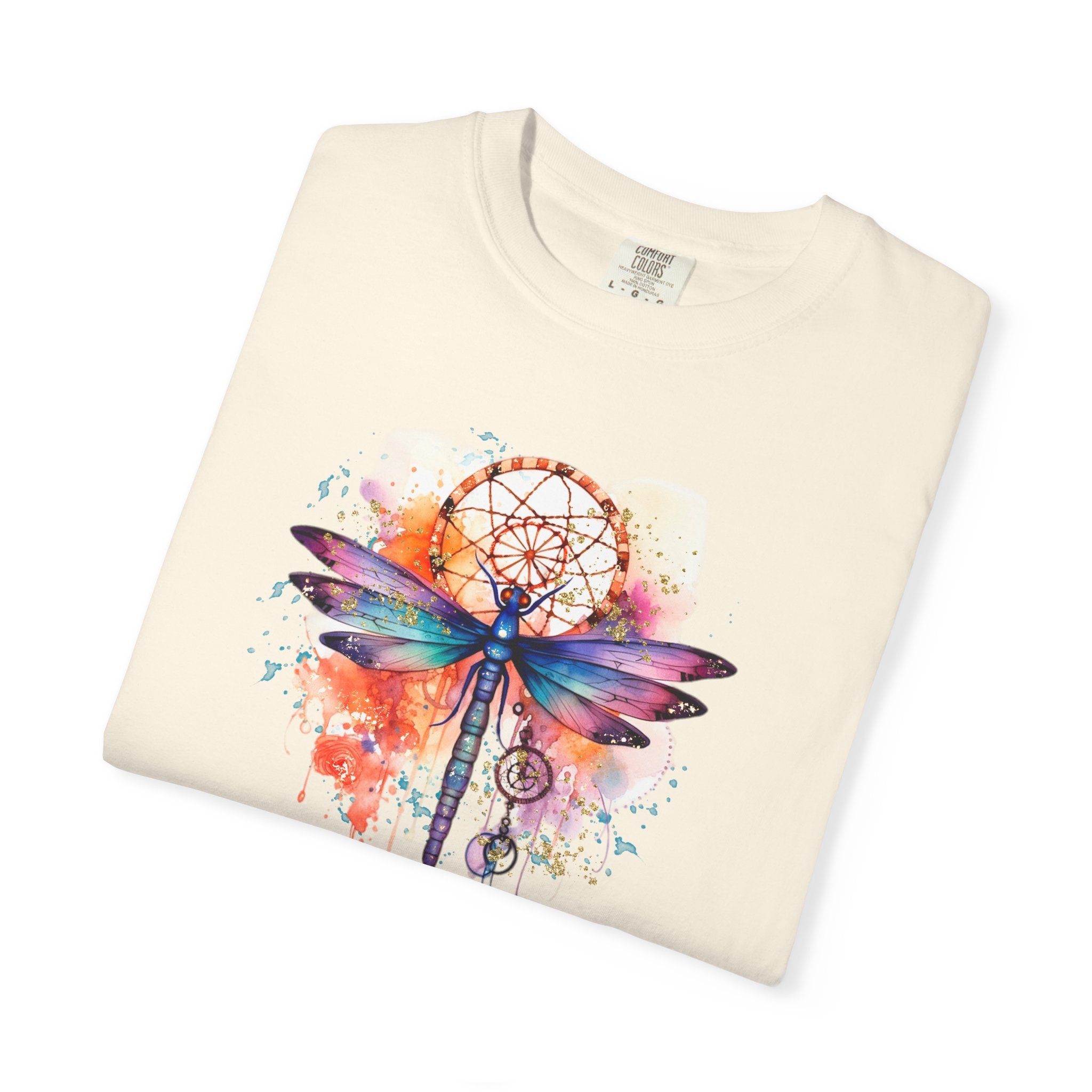 Rainbow Dragonfly Dreamcatcher T-Shirt for Men and Women