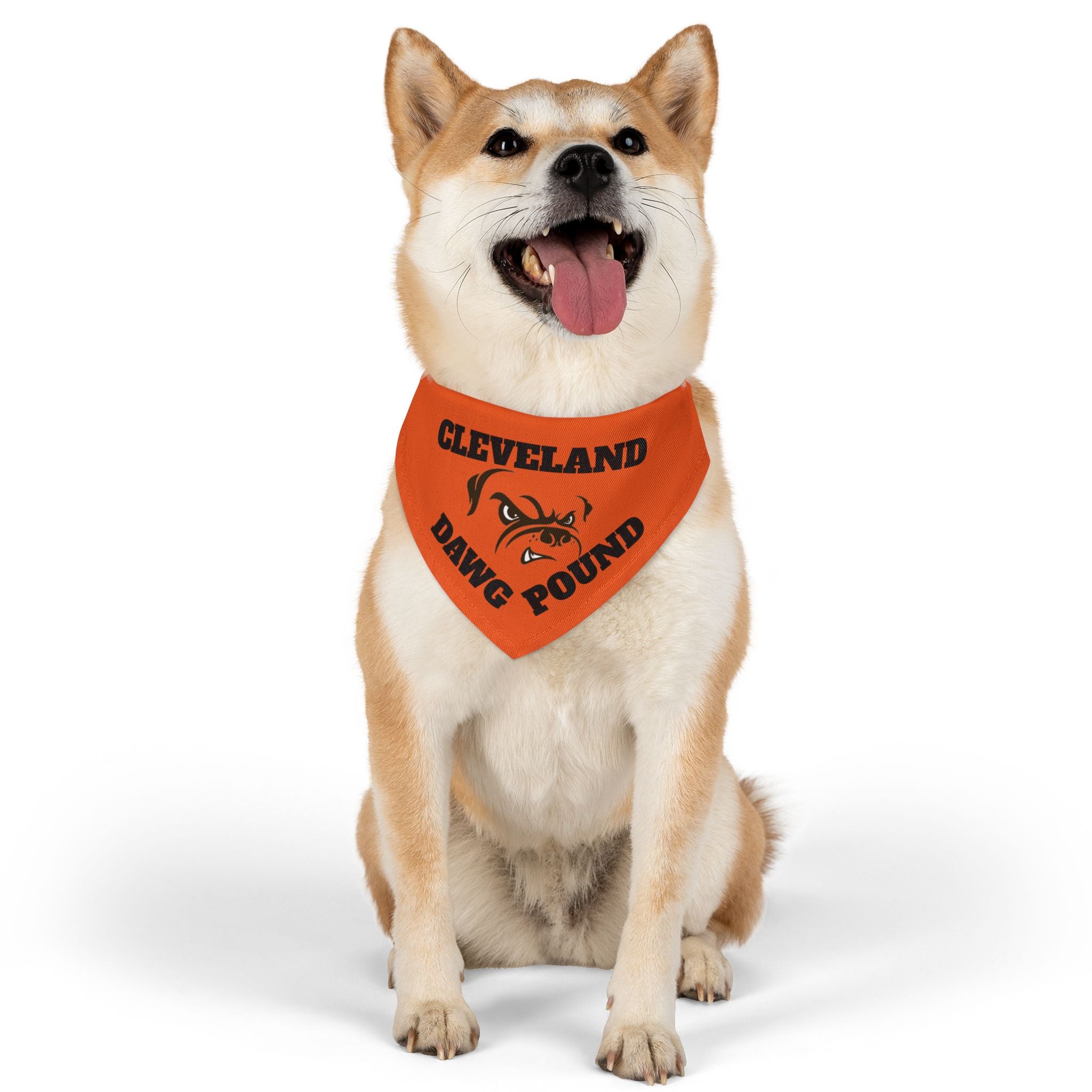 Cleveland DAWG POUND  Bandana w/ Collar