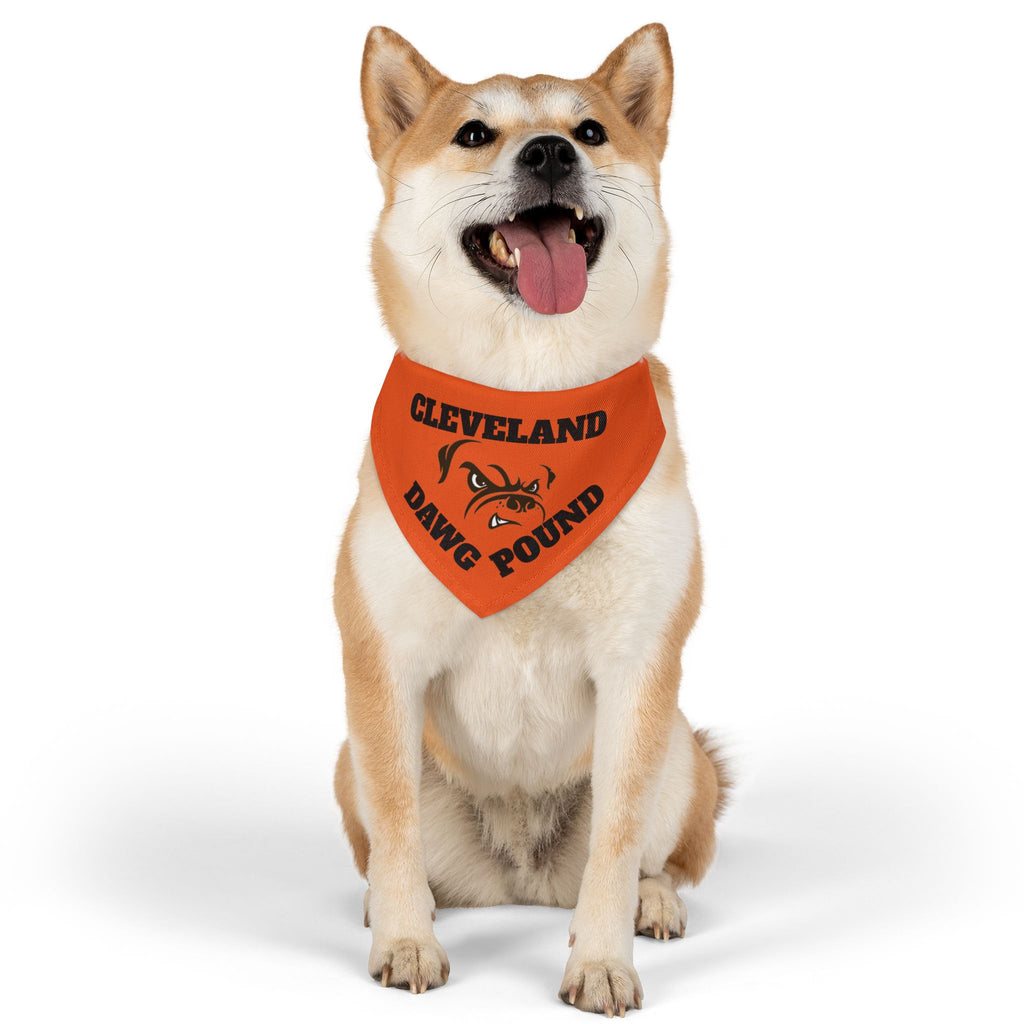 Cleveland DAWG POUND  Bandana w/ Collar