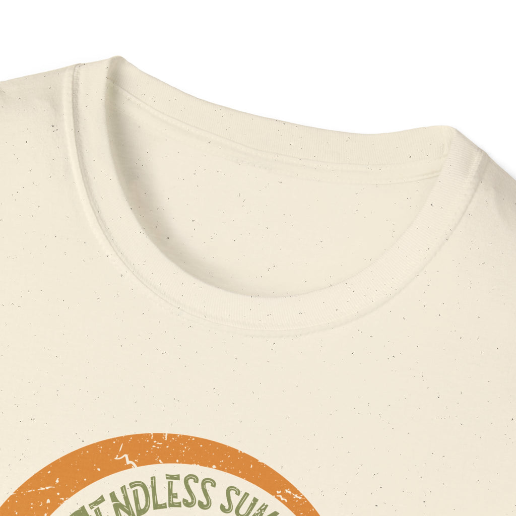 Nature-Inspired Unisex Softstyle T-Shirt, Eco-Friendly Tee, Outdoor Lover Gift, Summer Vibes Apparel, Adventure Clothing